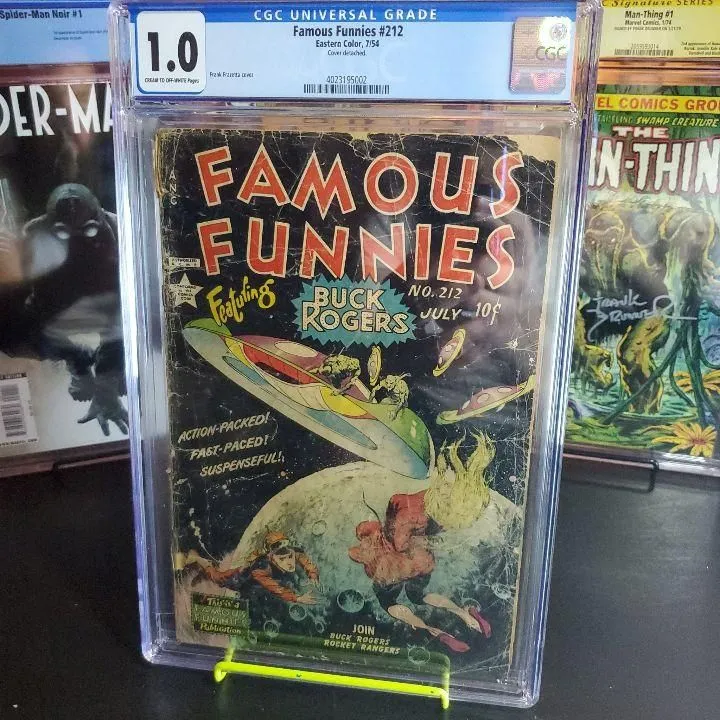 Product image for Famous Funnies #212 (1954) Classic Frank Frazetta Art