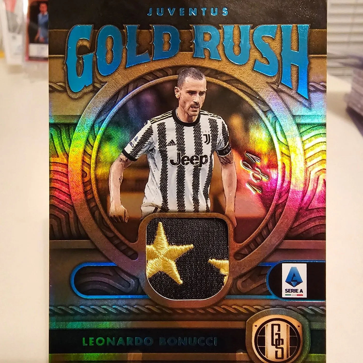 Product image for 1/1 Leonardo Bonucci 2022-23 Gold Standard