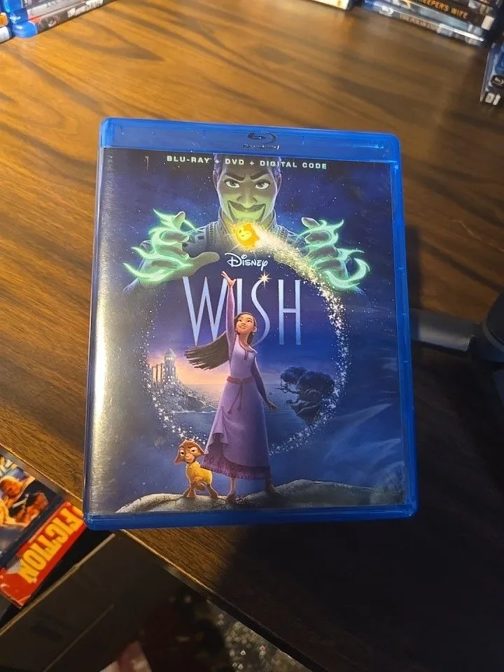 Product image for  Blu-ray and DVD  of the film "Wish" release
