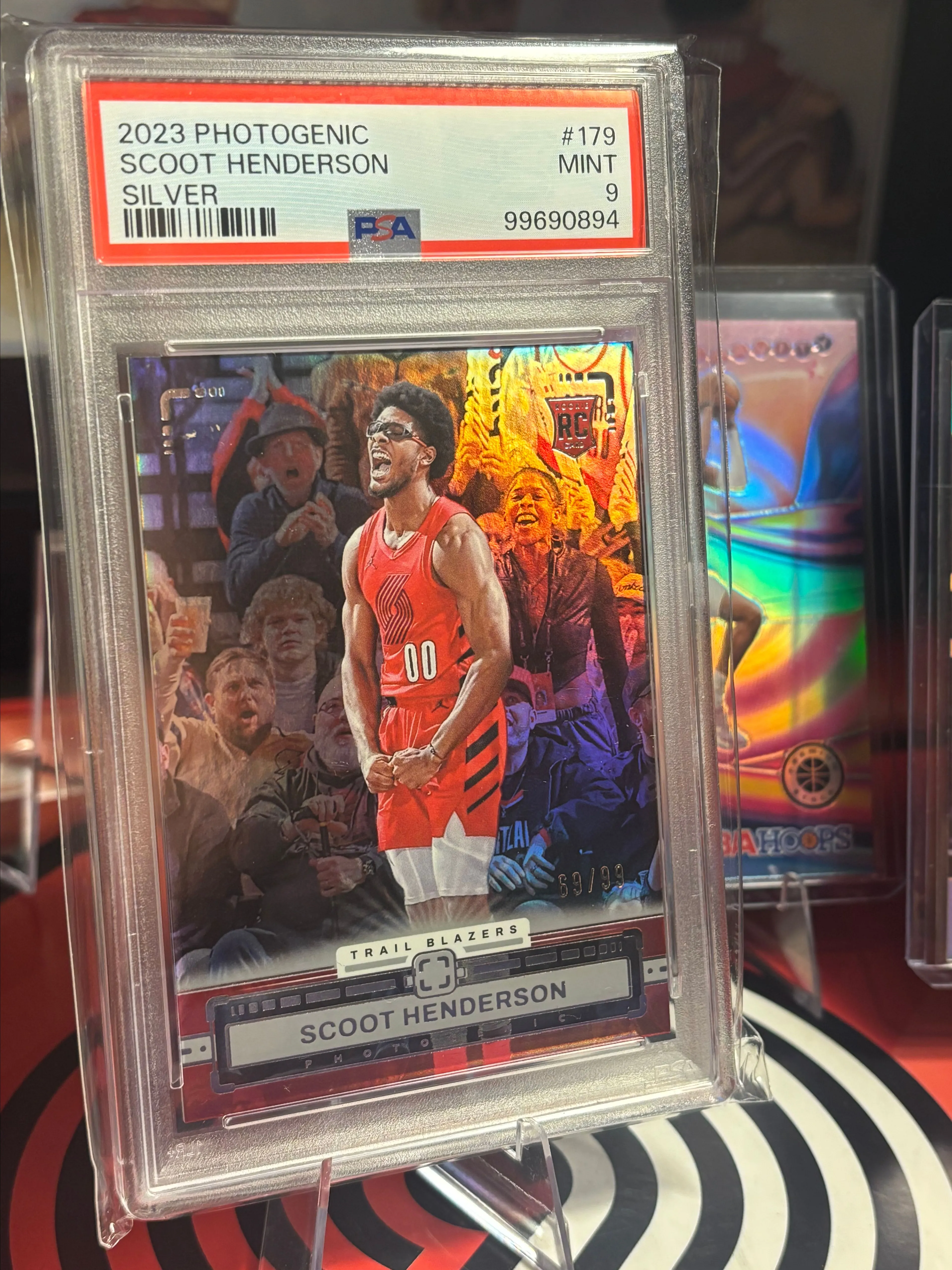 Product image for 2023 Panini Photogenic Scoot Henderson 69/99 179 Silver PSA MINT 9