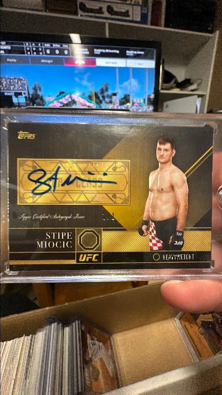 Product image for Stipe Miocic 1/1 Auto