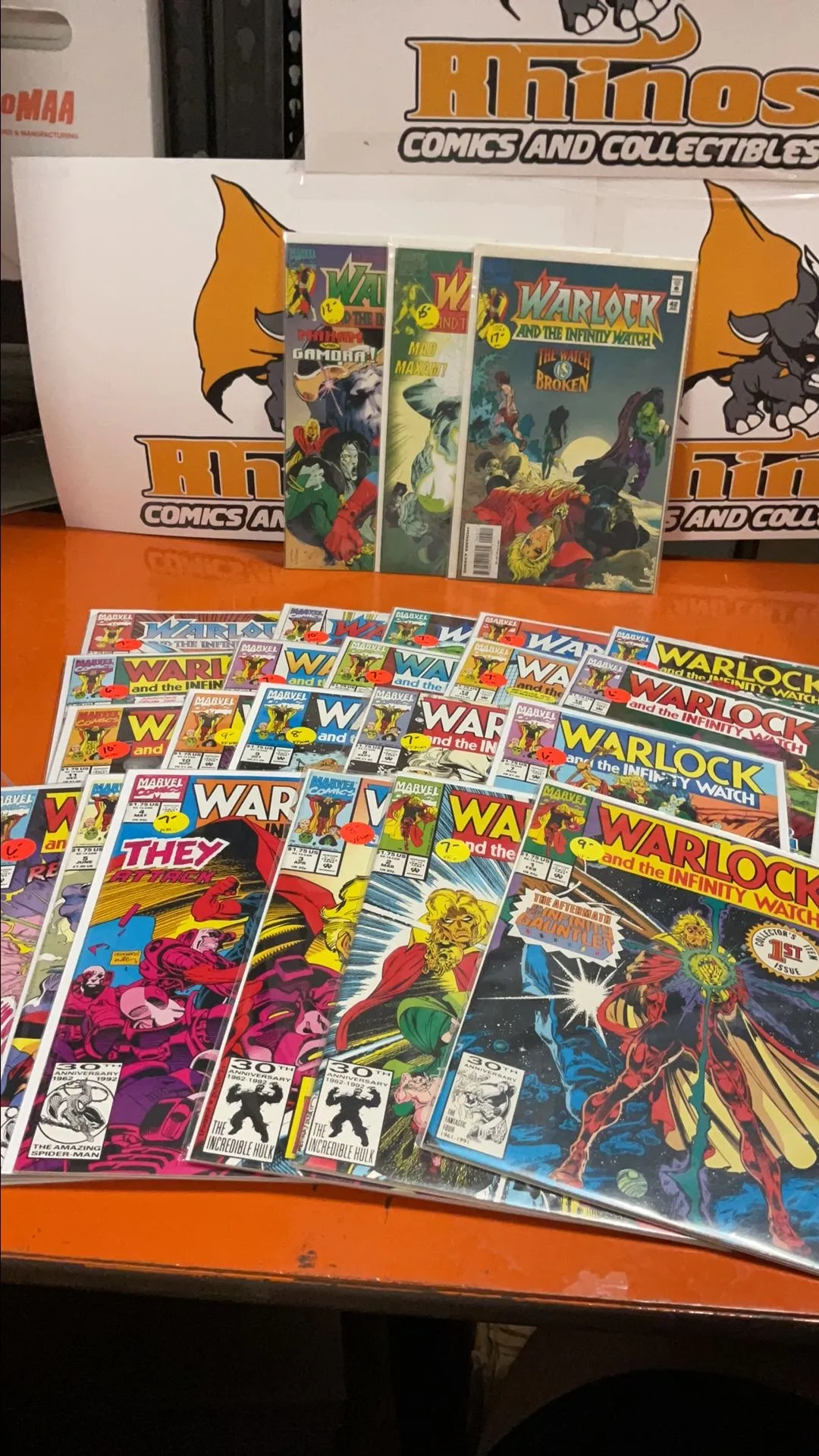 Product image for Warlock / Infinity Watch Lot (37)