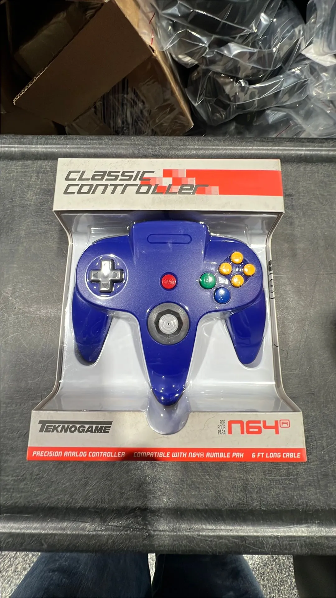 3rd Party Classic Nintendo 64 N64 Controller Blue · Whatnot: Shop