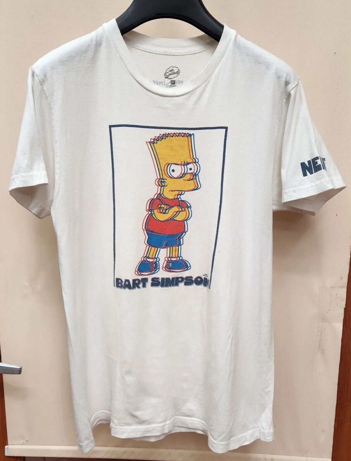 Product image for Neff Brand Bart Simpson 3D T-Shirt Men’s Size S