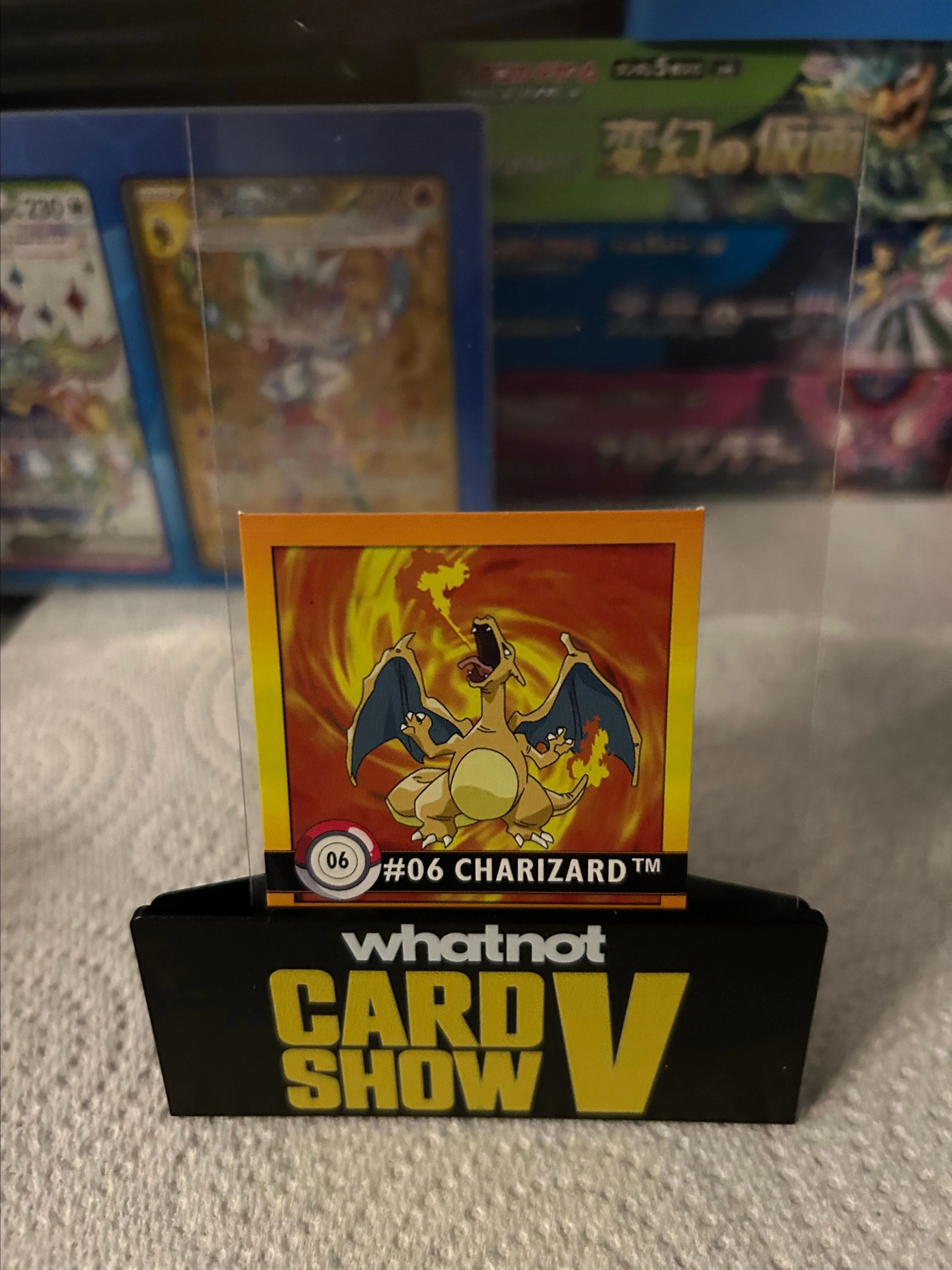 Product image for Vintage Charizard Artbox Sticker