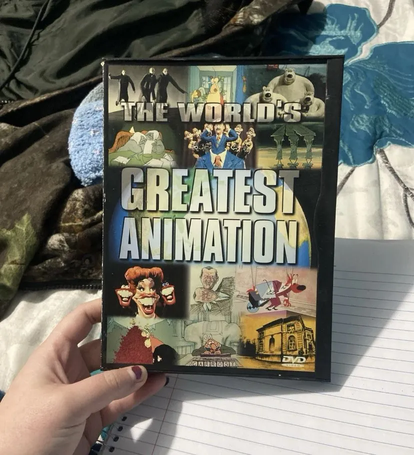 Product image for The worlds greatest animation 1994 OOP RARE dvd