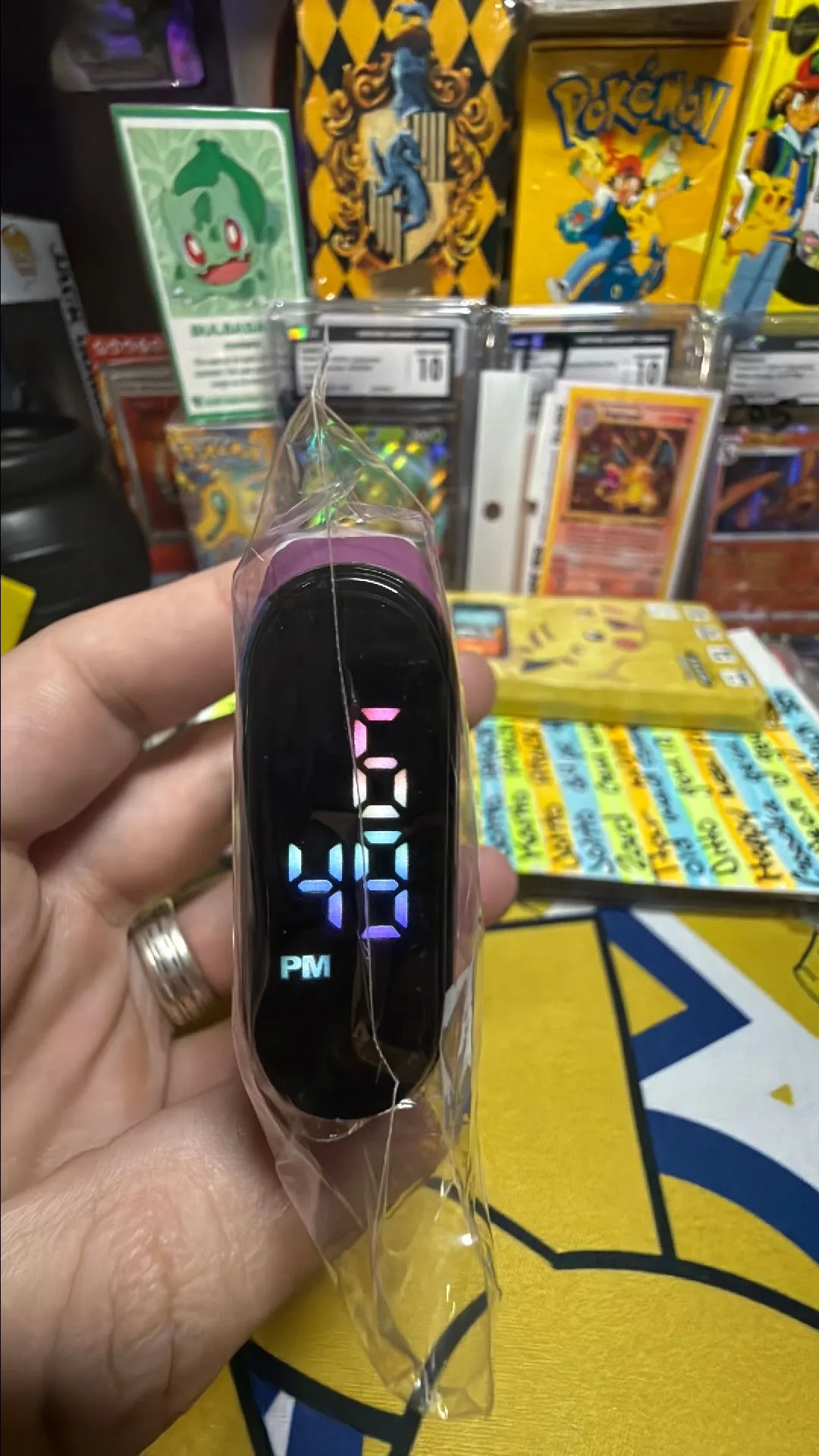 Product image for Purple Digital Mewtwo watch