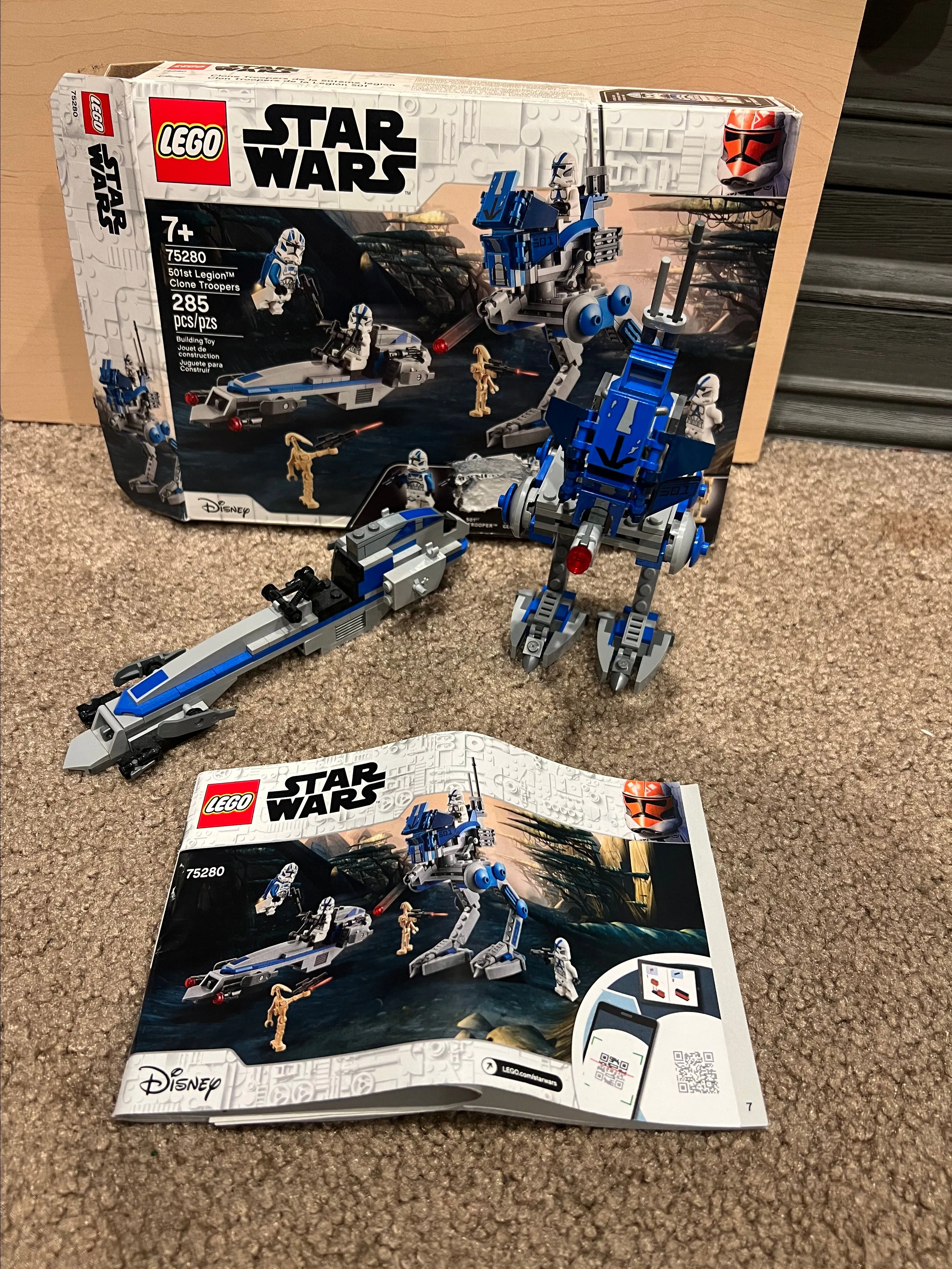 Product image for Lego Star Wars: 501st Legion Clone Troopers (75280)