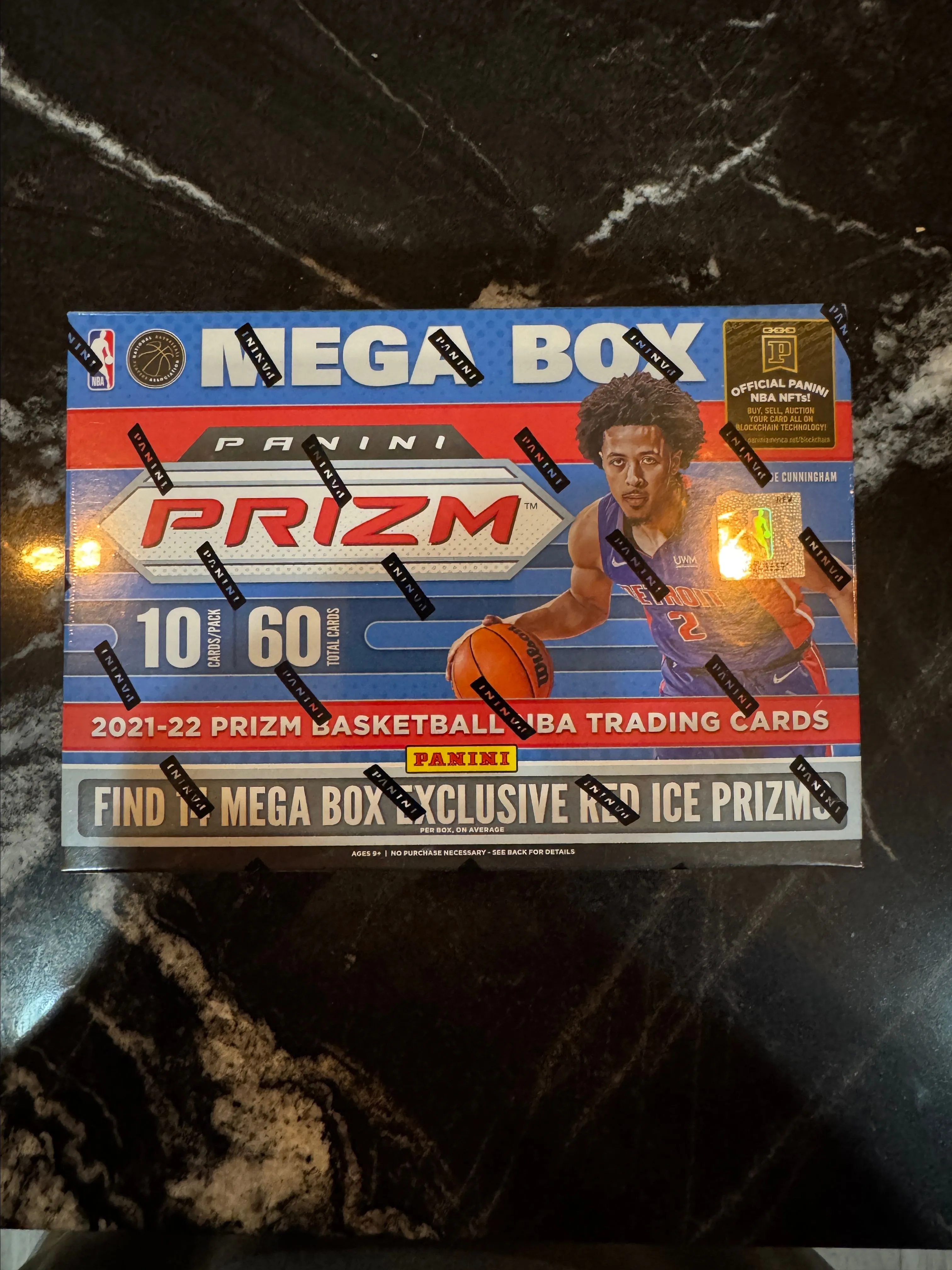 Product image for 2021-22 Panini Prizm Basketball Mega Box