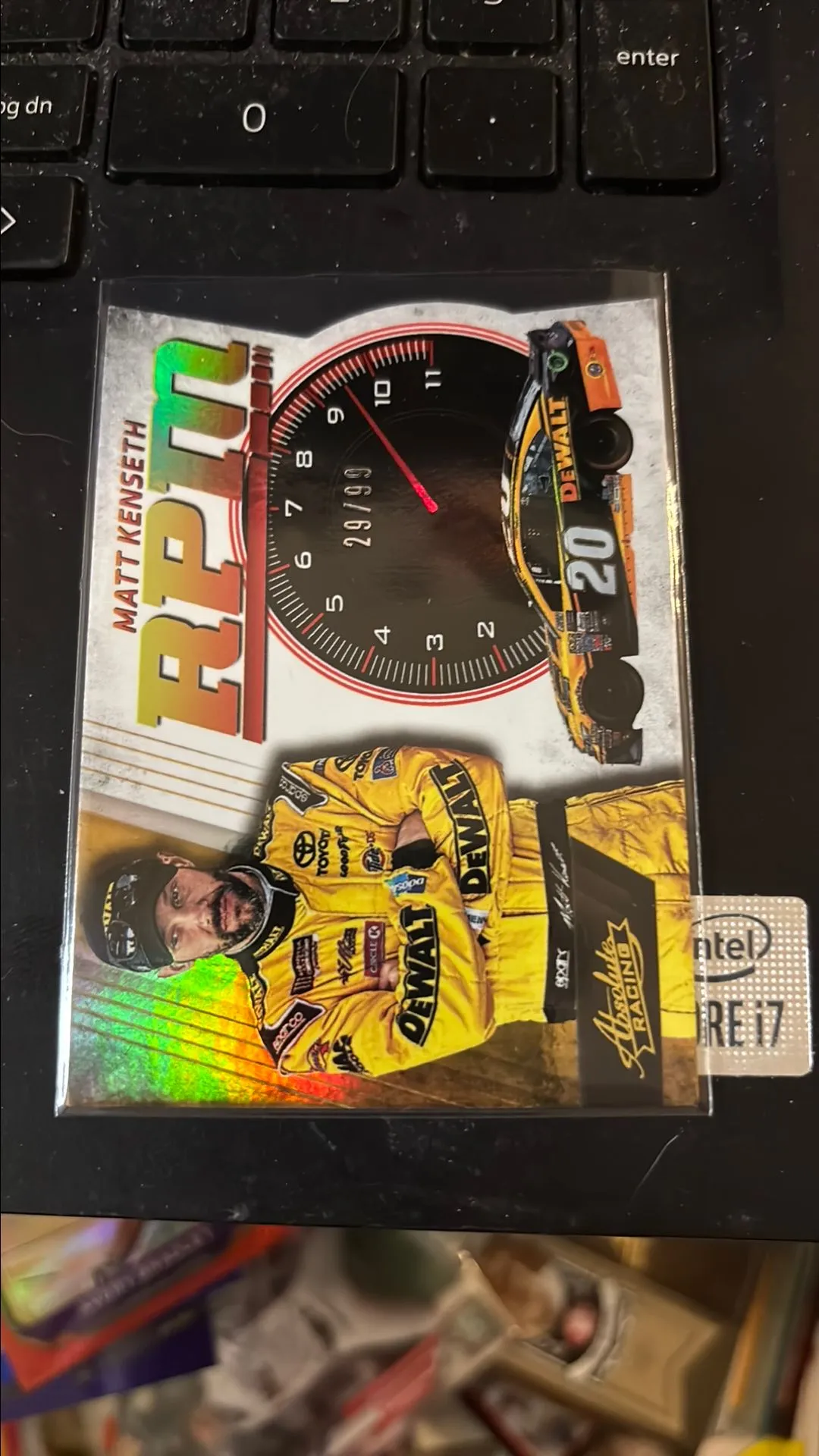 Product image for Matt Kenseth 2017 Absolute Rpm diecut /99 NASCAR