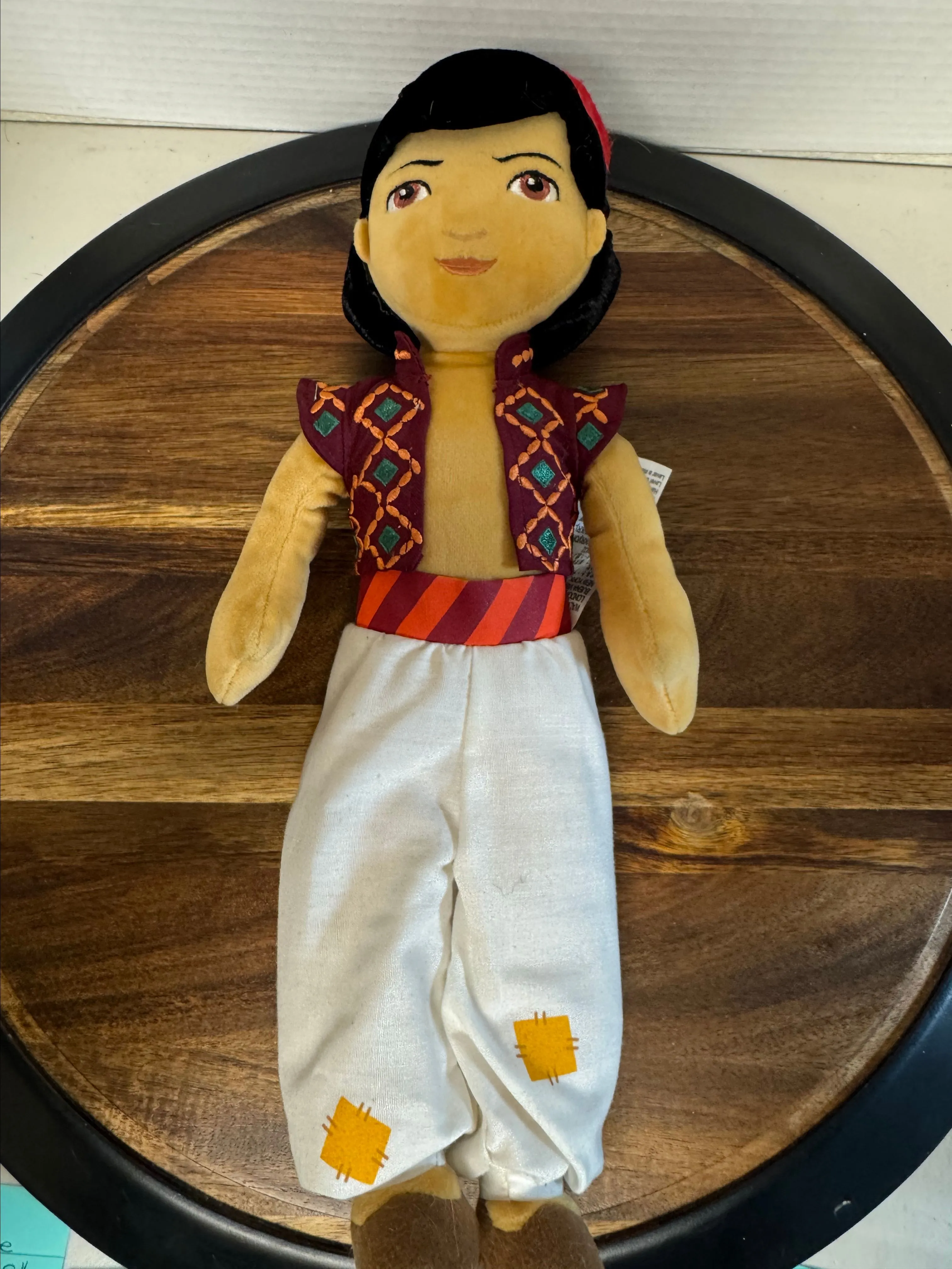 Product image for Disney store Aladdin 15 inch plush doll