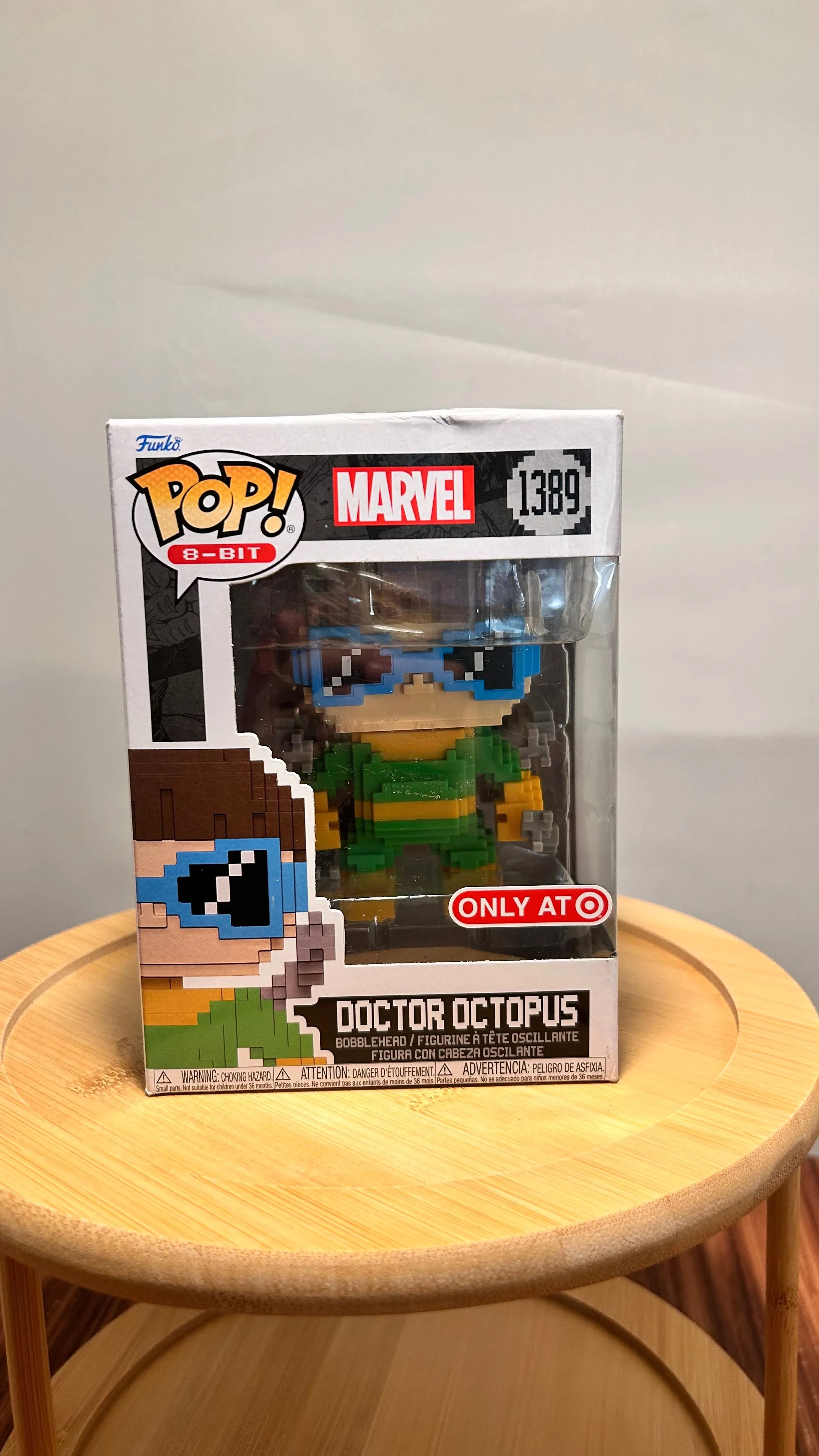 Product image for Funko POP! Marvel: 8-Bit- Doctor Octopus Bobblehead #1389