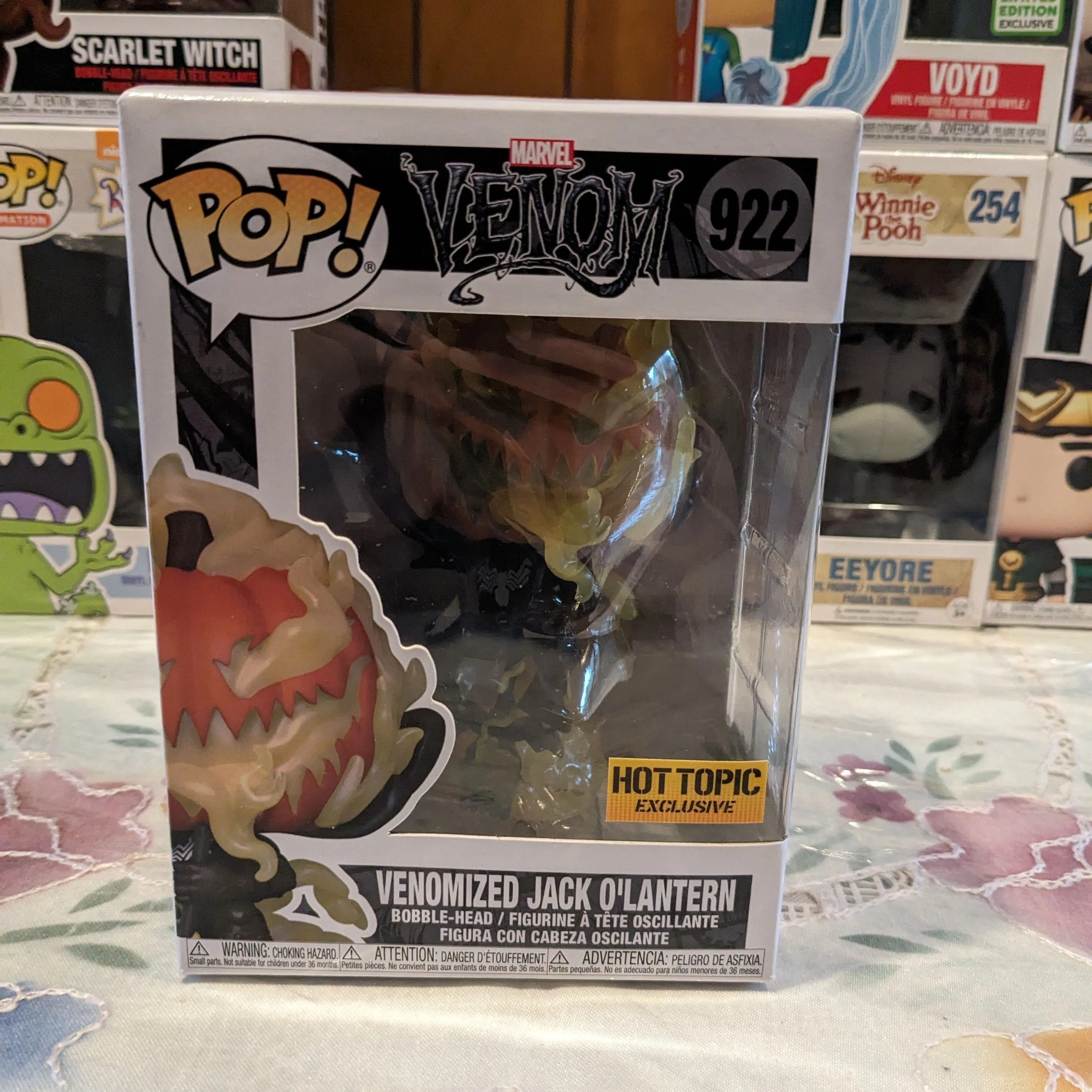 Product image for FunkoPop! Venom Venomized Jack O'Lantern #922
