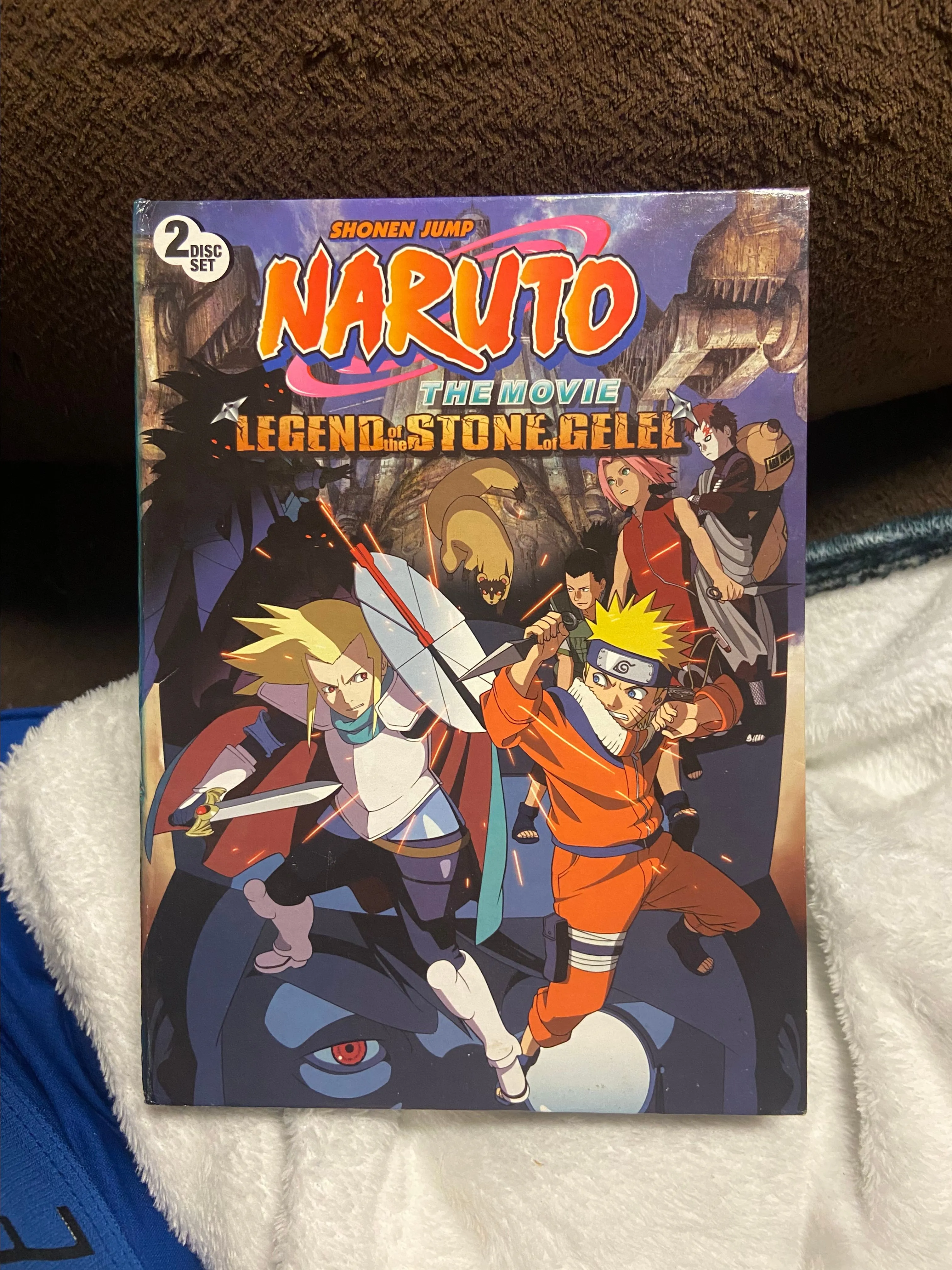 Product image for Naruto the movie: legend of the stone of gelel 2 Disc set
