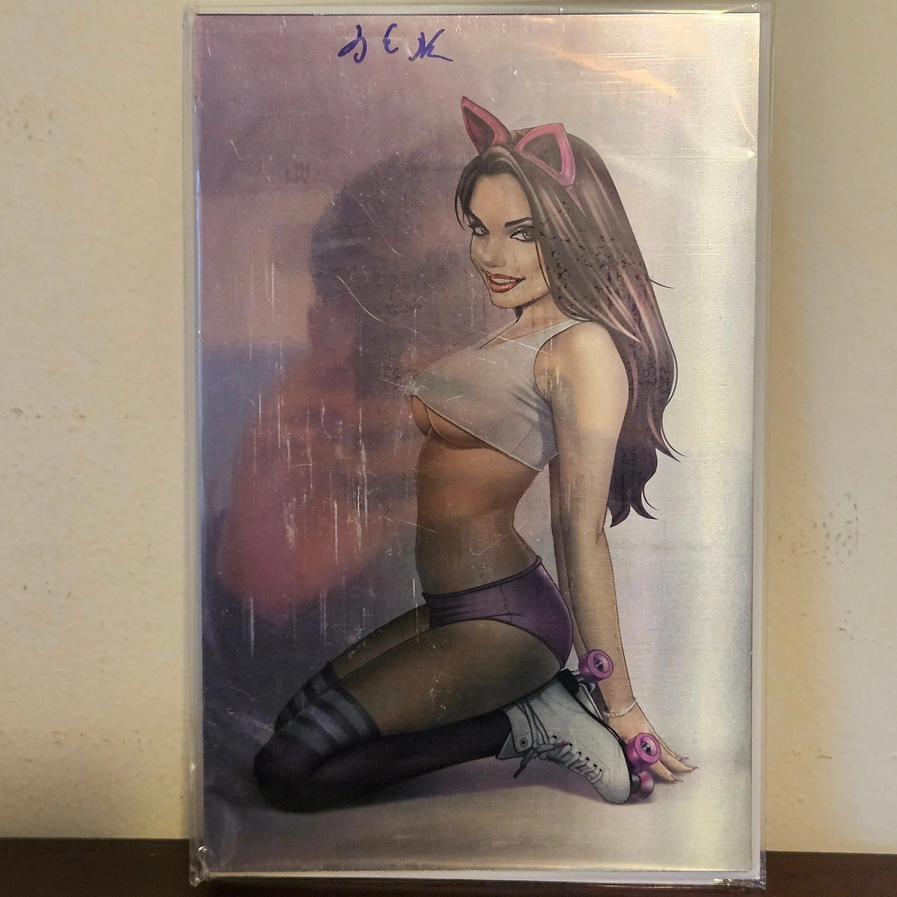 Product image for GARVEY Totally Rad Life of Kitty Banger Skates METAL