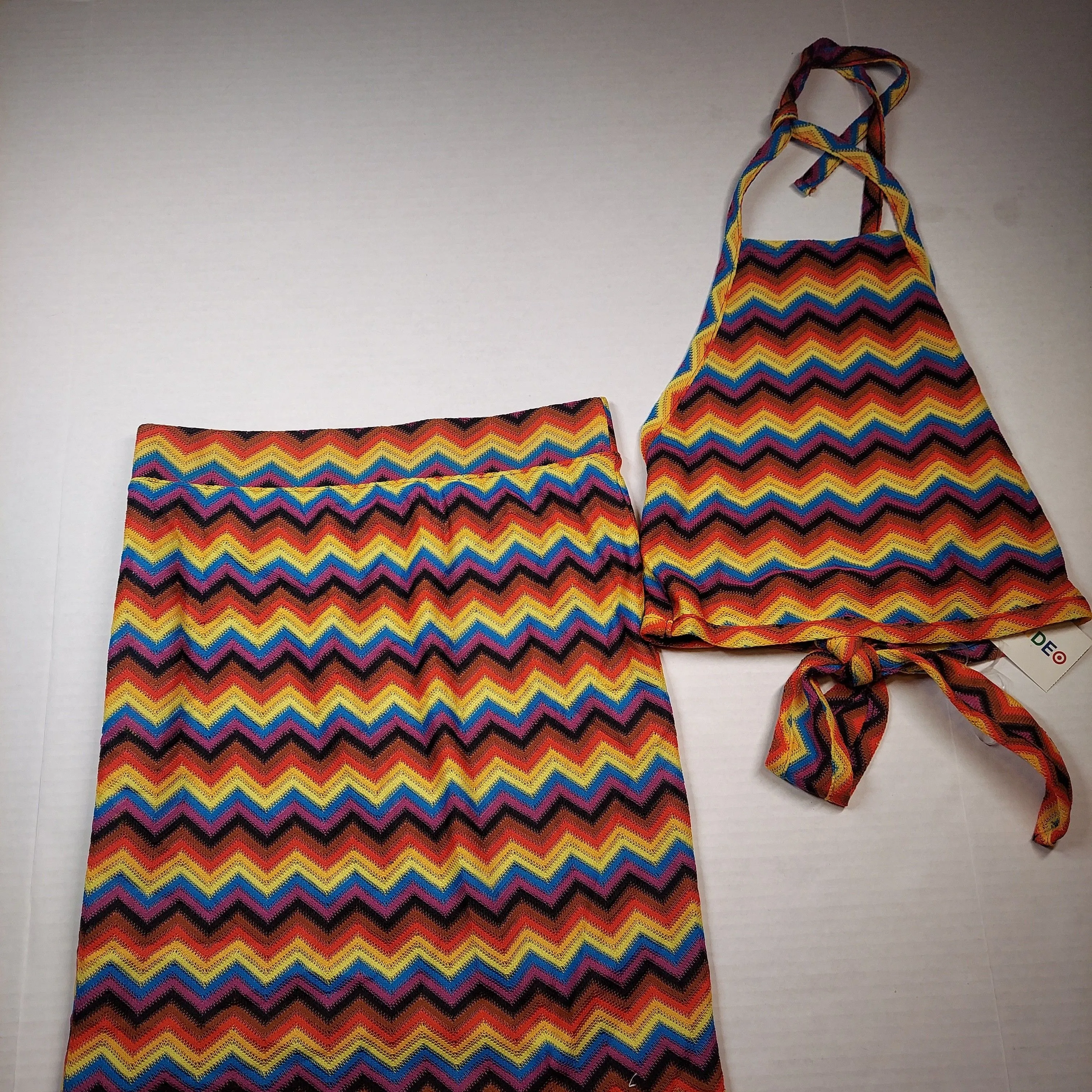 Product image for Target Pride Machine Kniy Rainbow Halter Top W/Skirt
