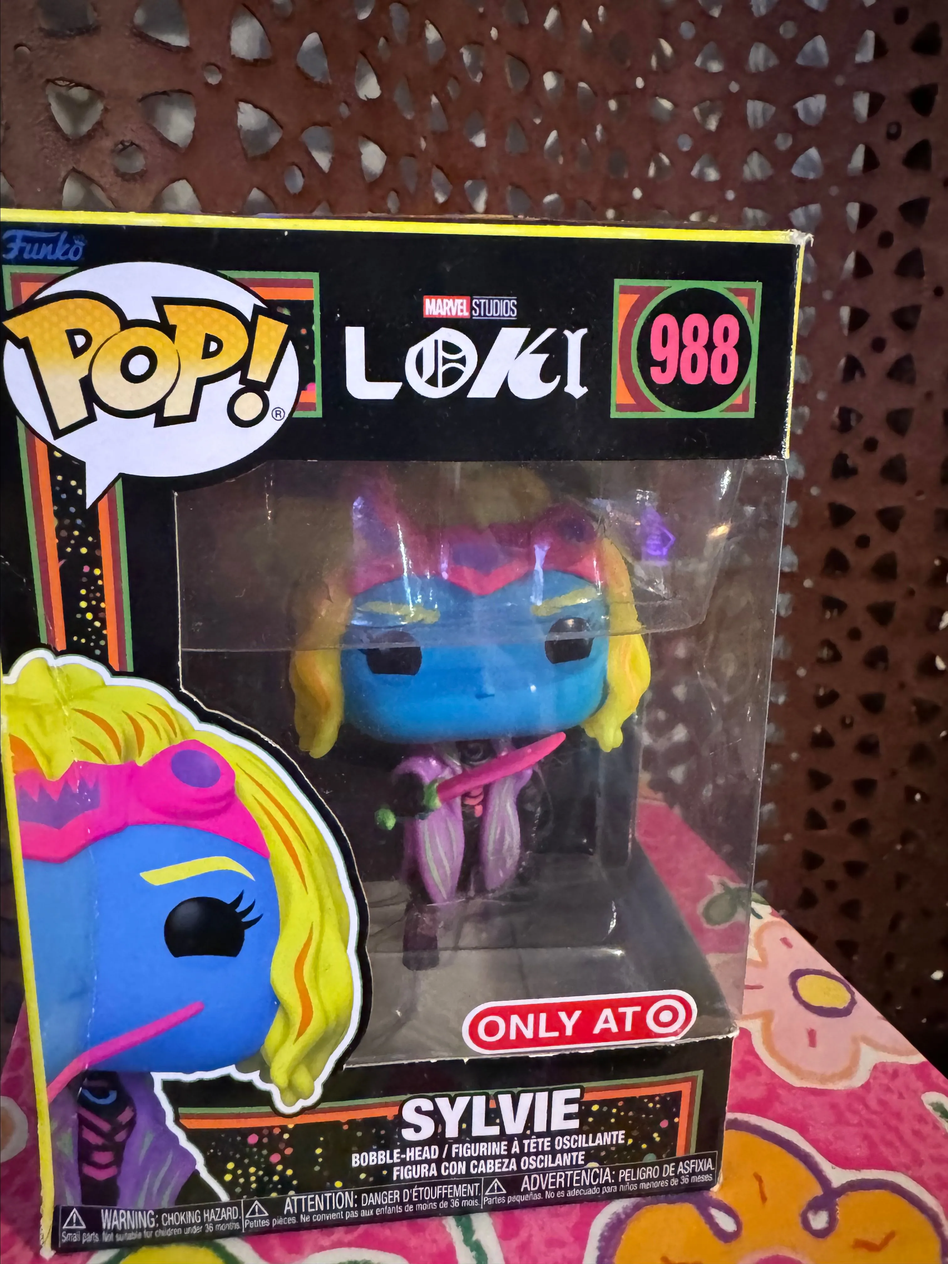 Product image for Funko Pop! Marvel Sylvie Blacklight Target 988