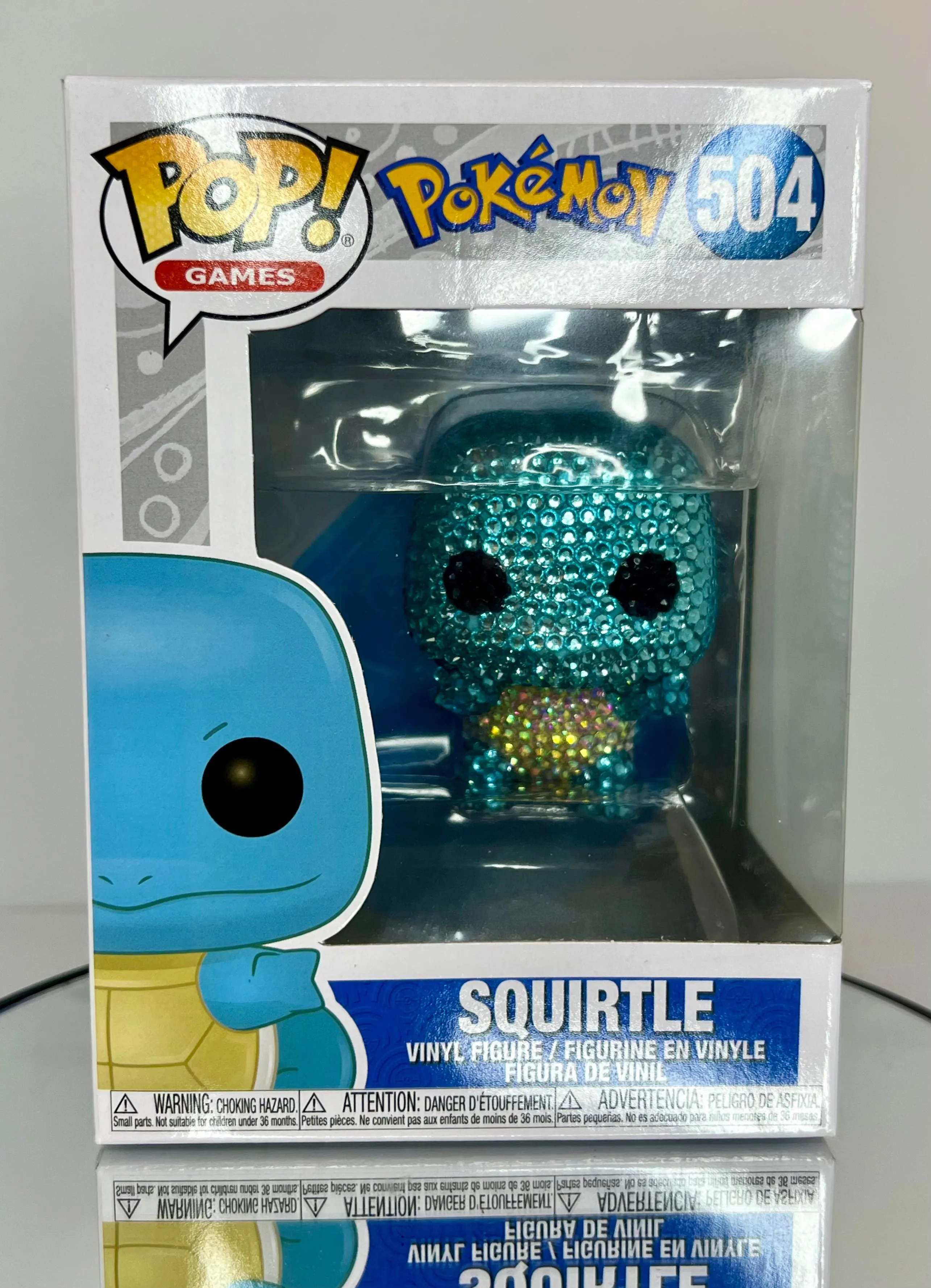 Product image for Custom painted diamon Squirtle Pop