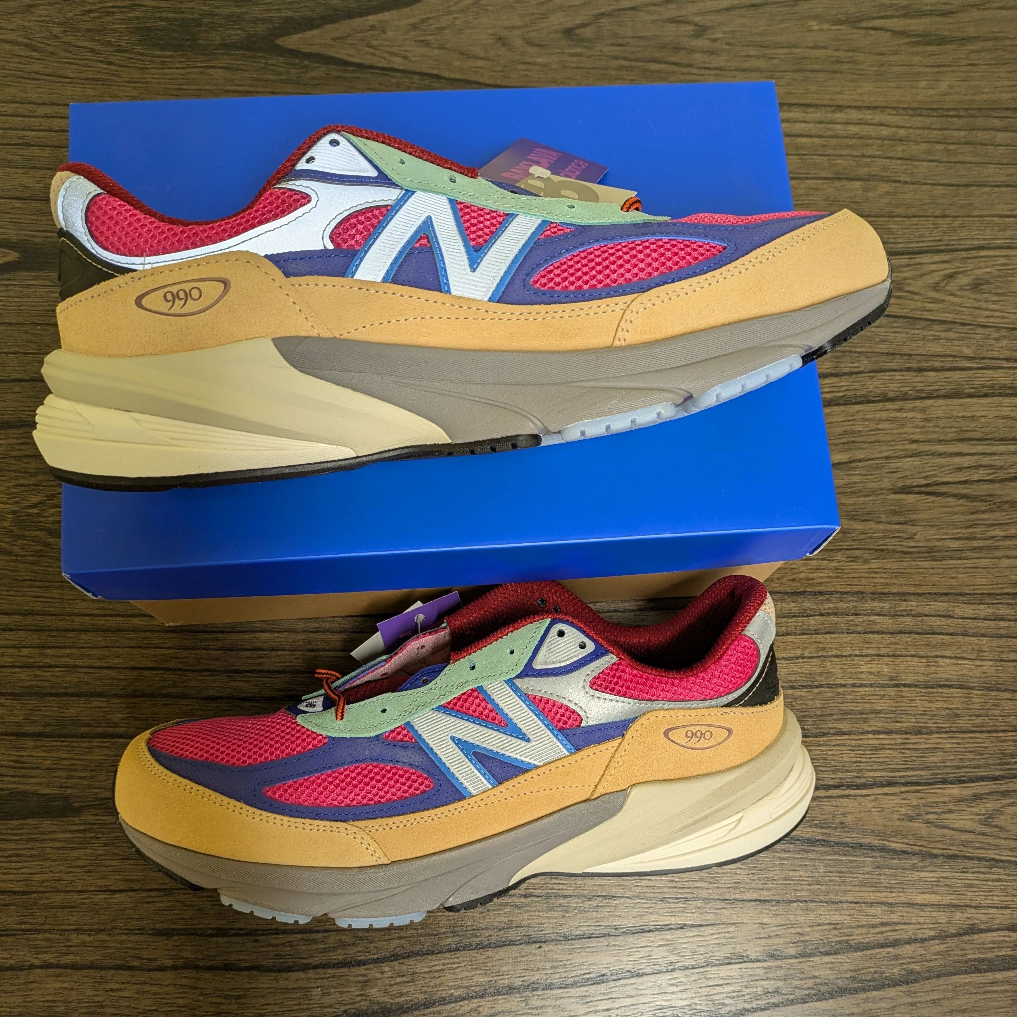 Product image for New Balance x action bronson 990v6 size 13M