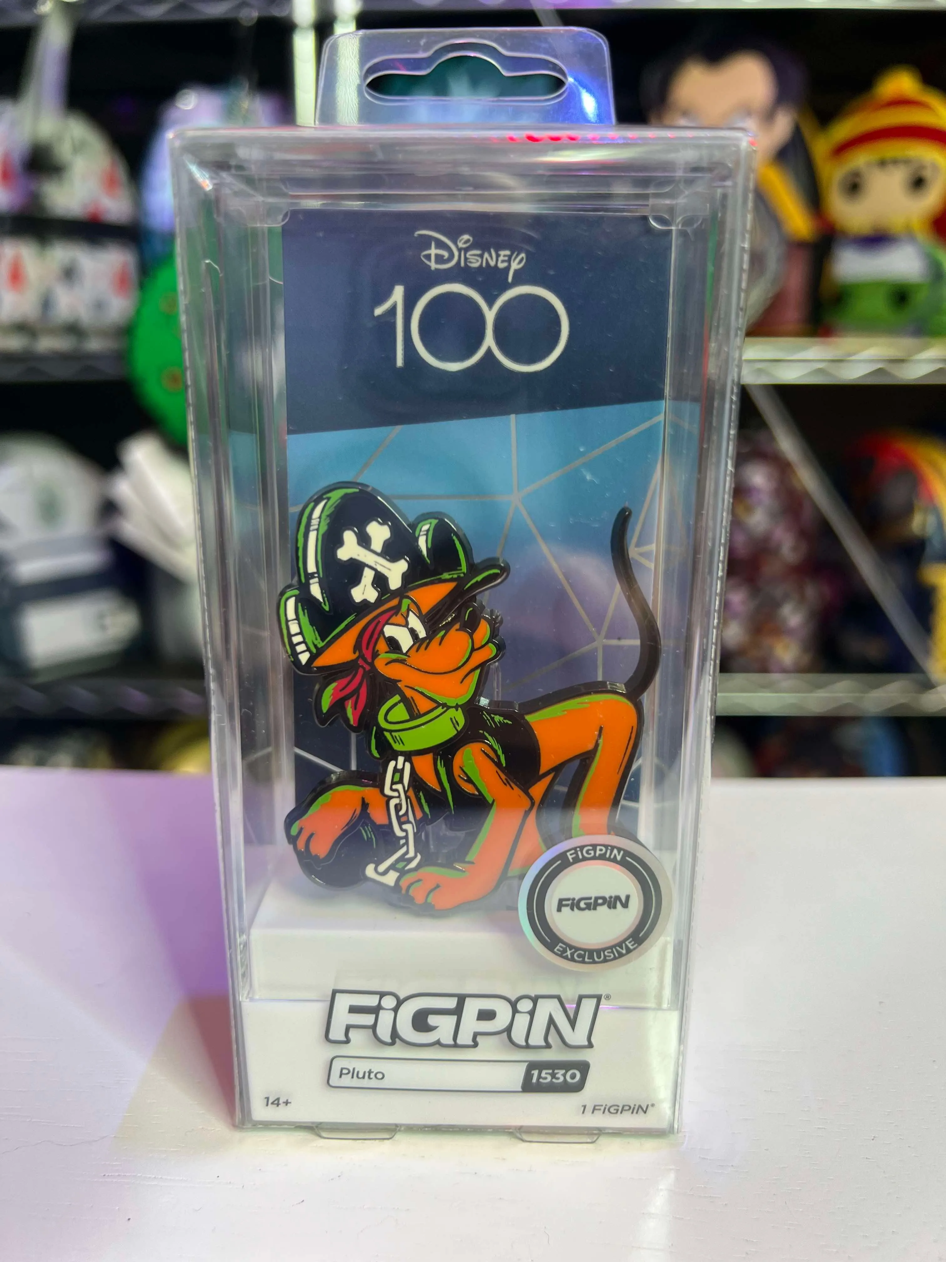 Product image for FiGPiN Disney D100 Halloween Pluton Exclusive #1530