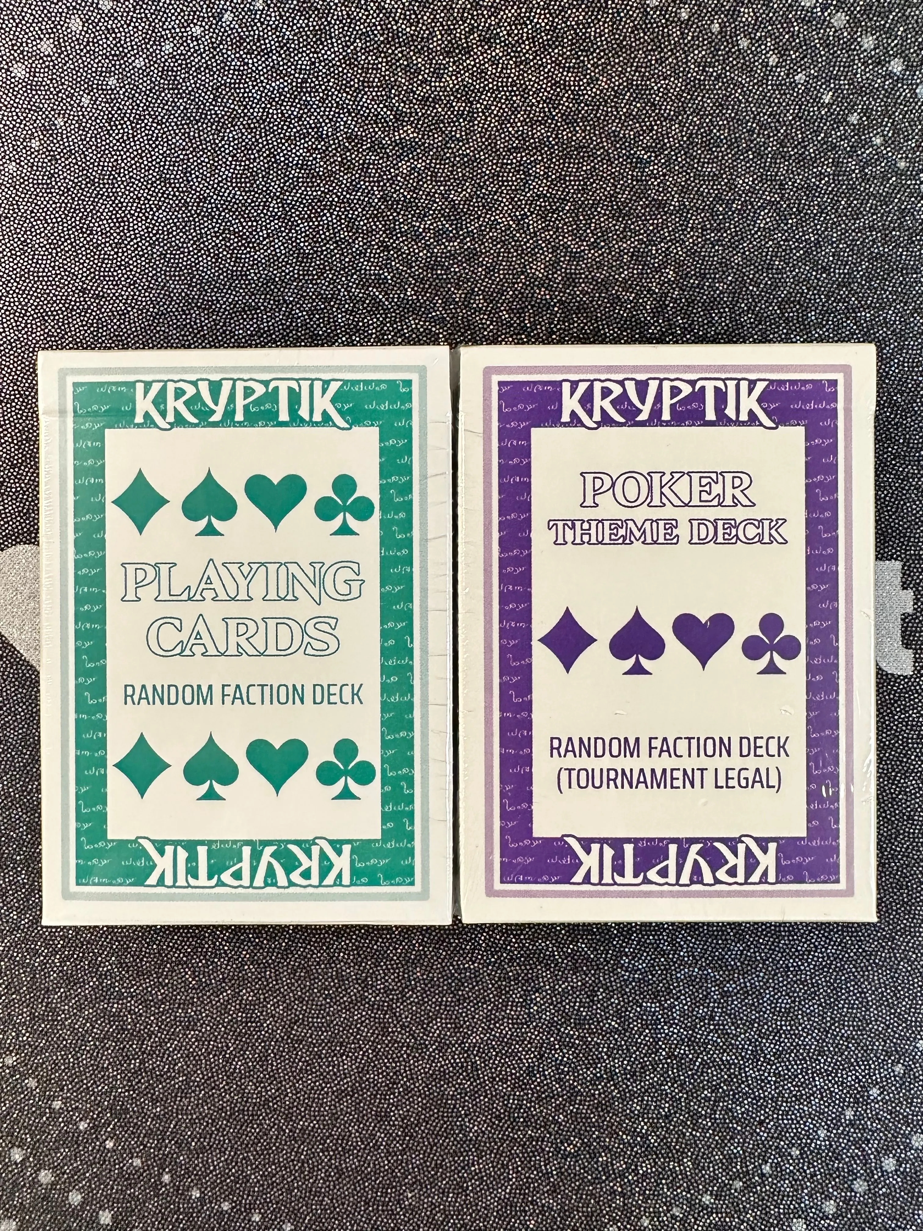 Product image for Kryptik Kickstarter Poker Faction Set
