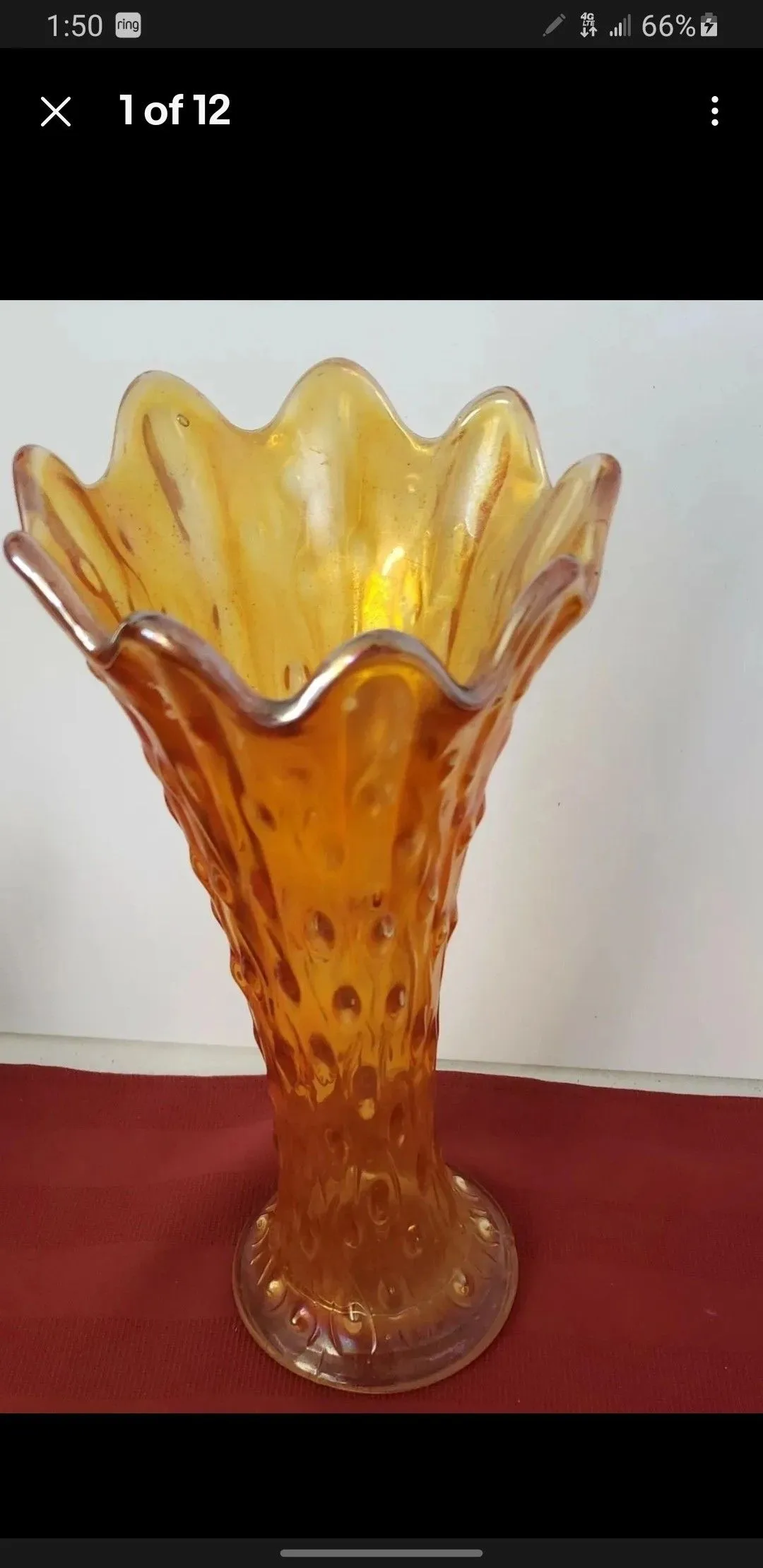 Product image for Swung vase 