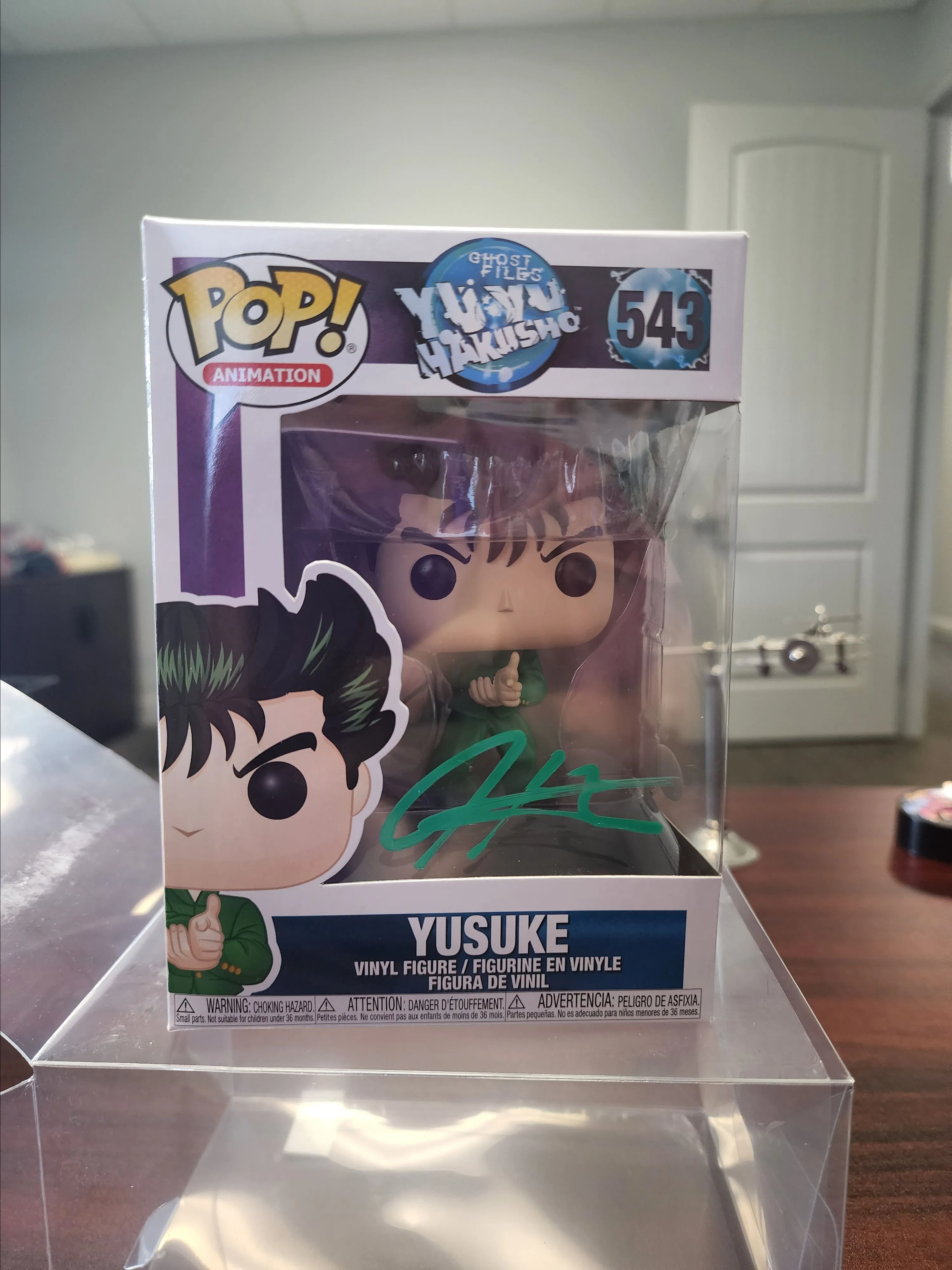 Product image for Yusuke w/ Justin Cook Auto #543