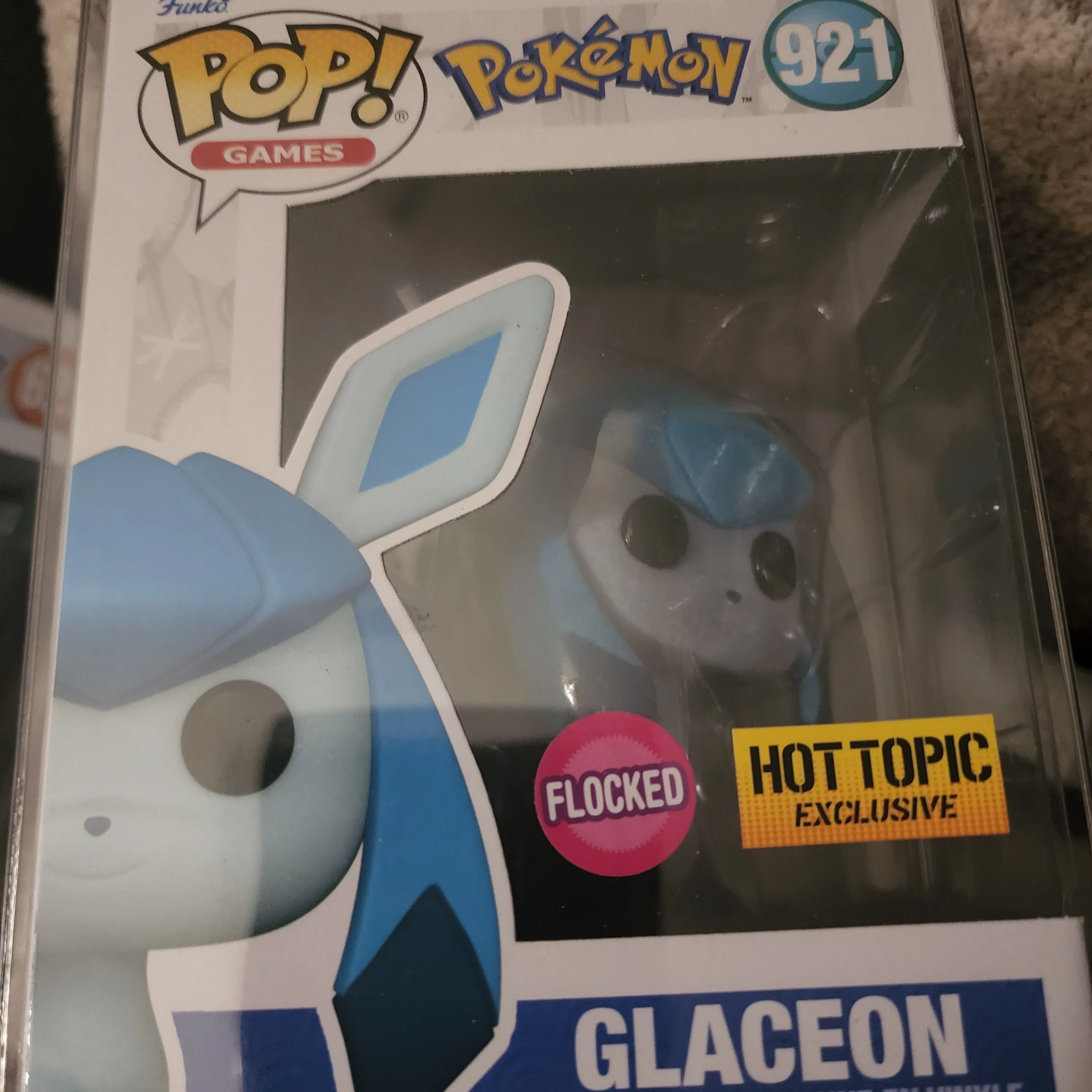 Product image for #921 Flocked Glaceon  