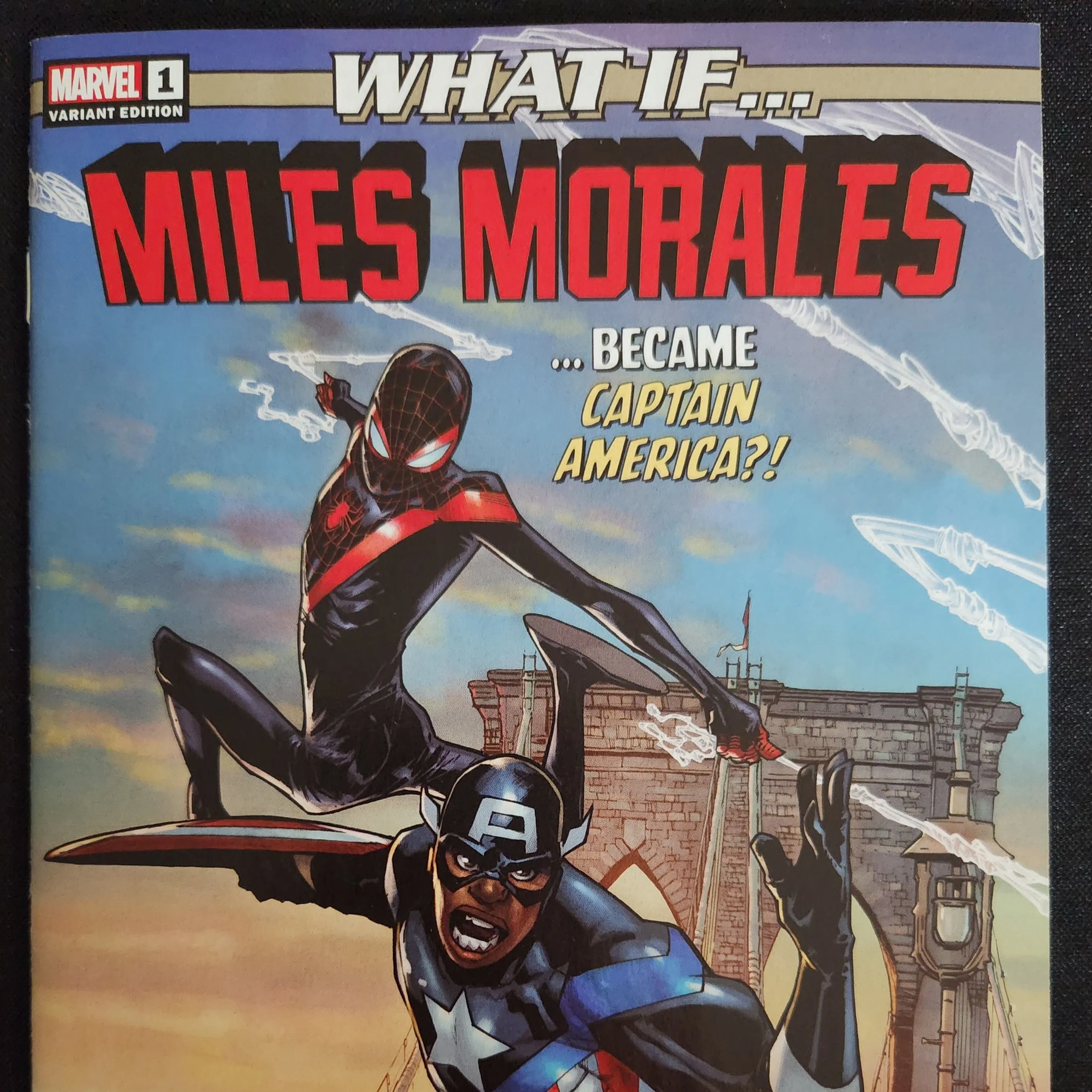 Product image for What If... Miles Morales Became Captain America #1 1:25 🍆