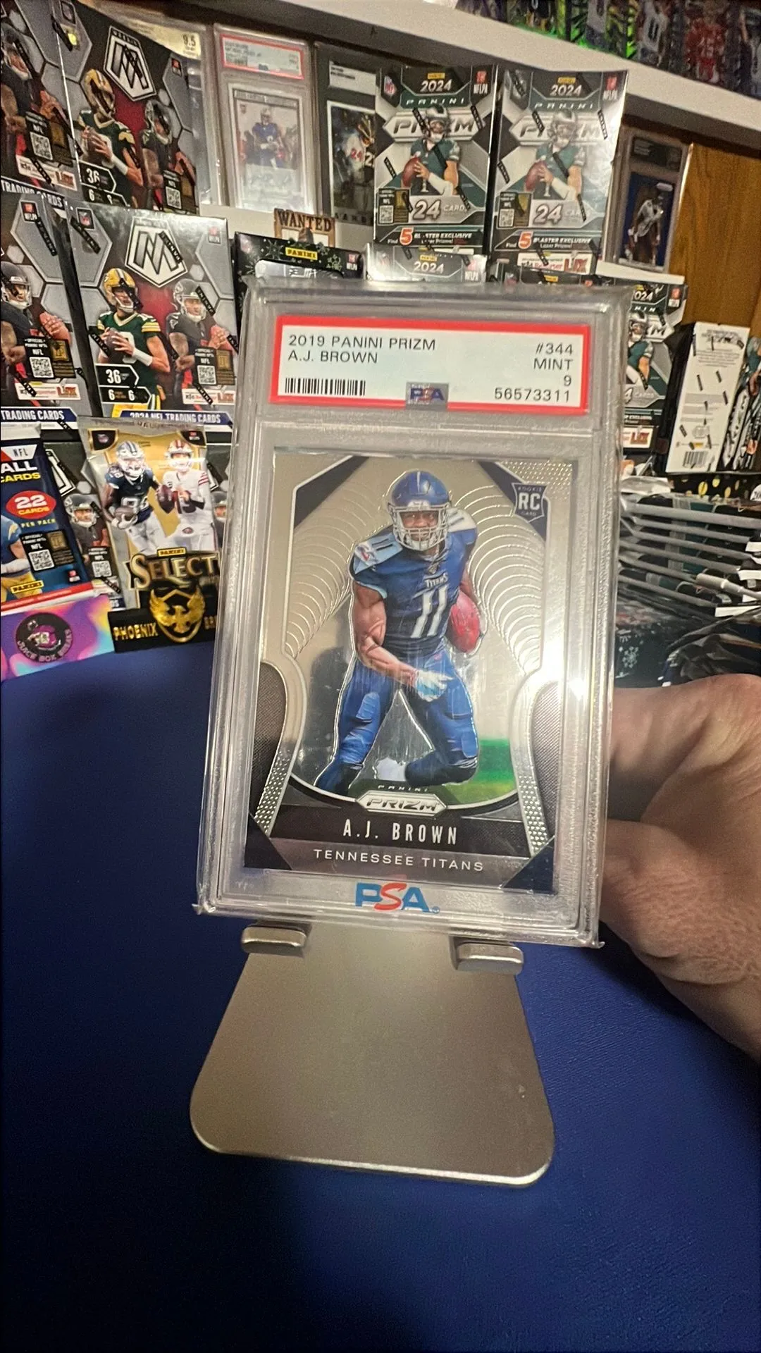 Product image for 2019 Prizm A.J. Brown PSA 9