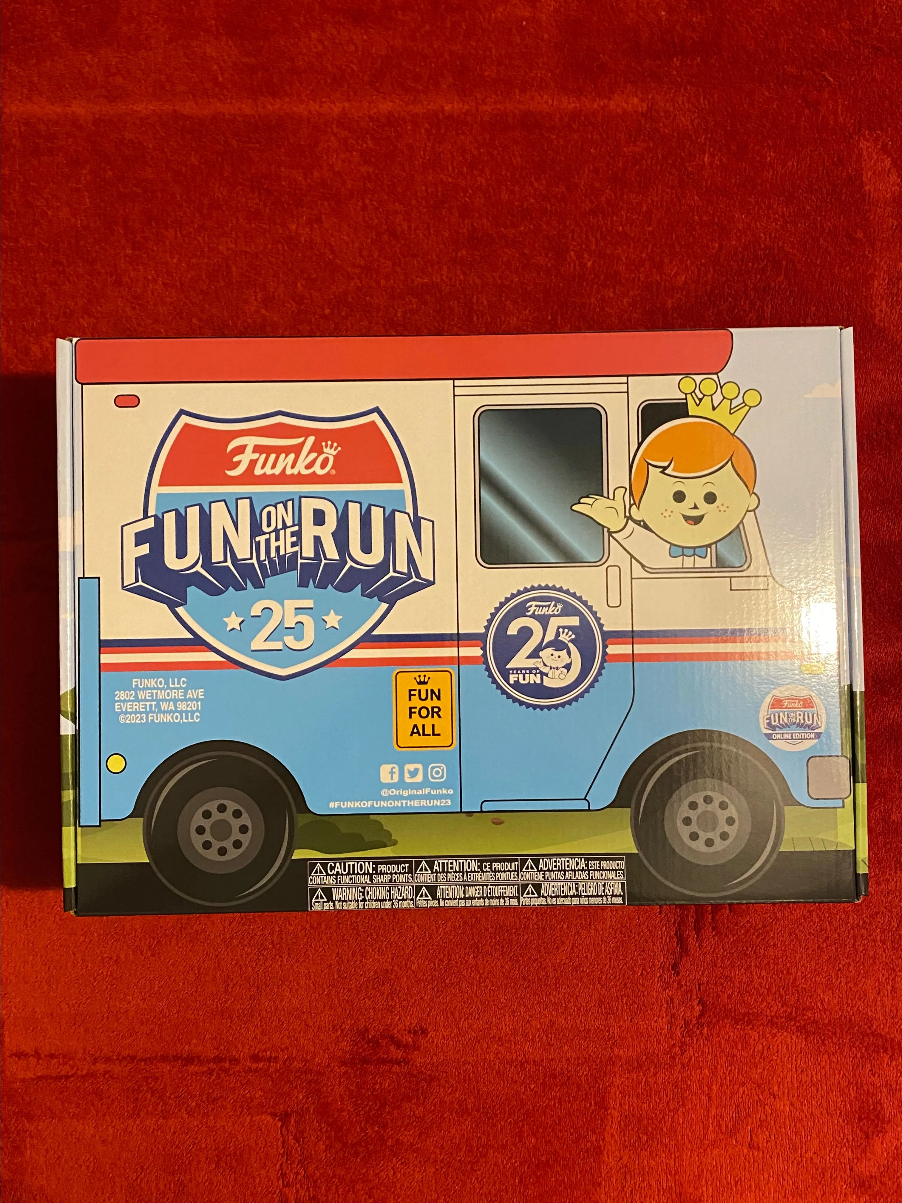 Product image for Funko Pop 25th Anniversary Fun on the Run Box ALL COMMON