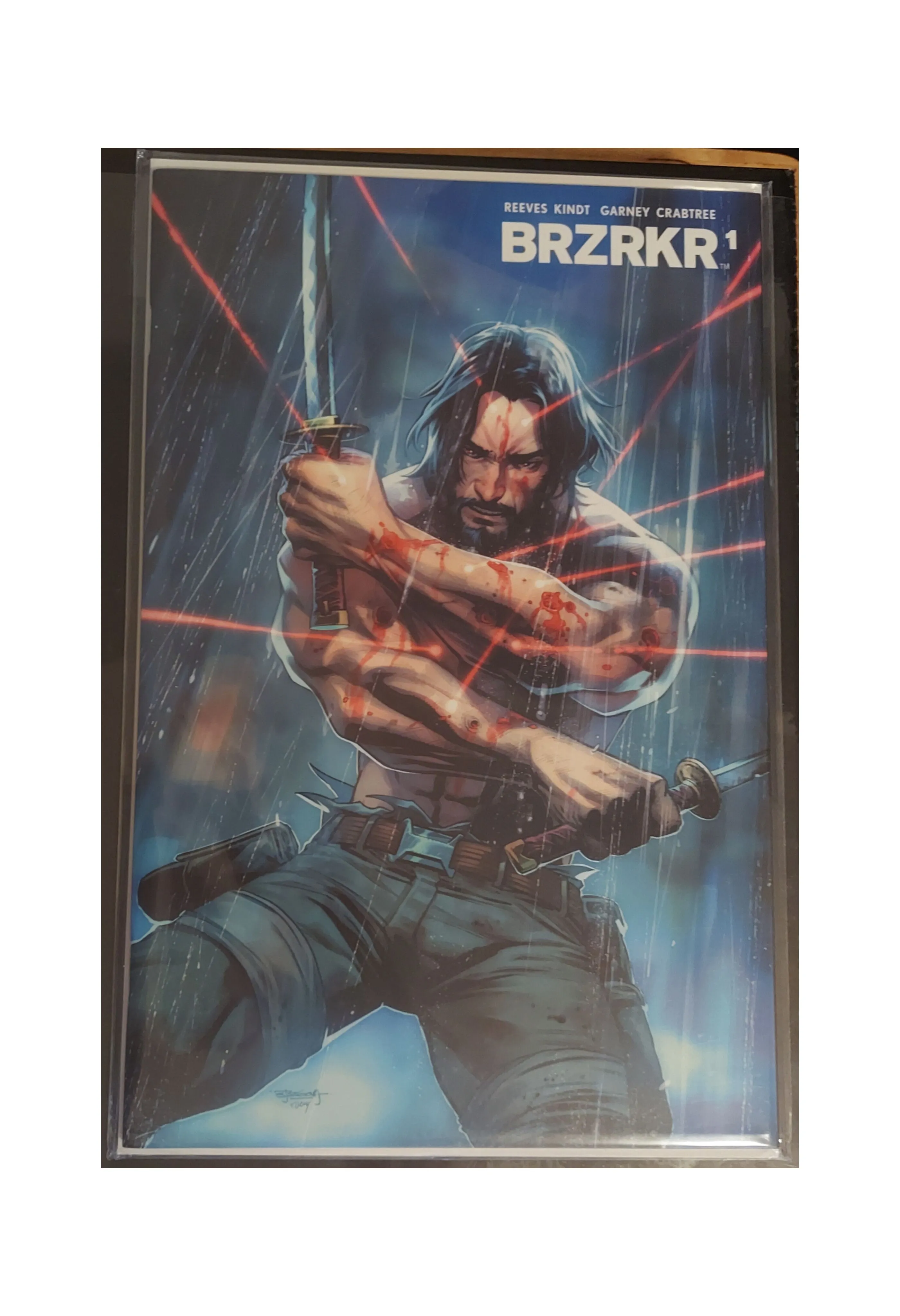 Product image for  BRZRKR #1 Stephen Segovia Exclusive