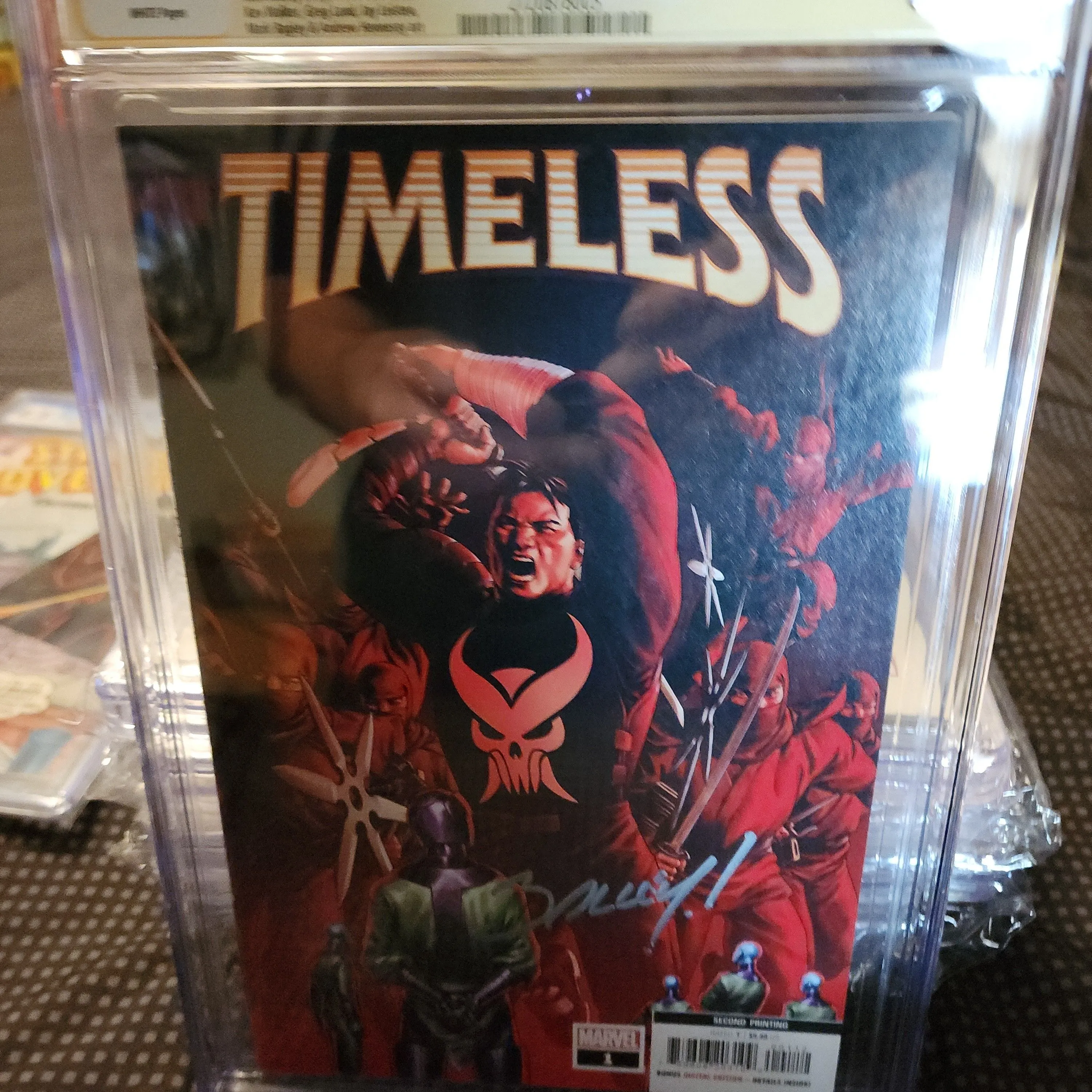 Product image for Timeless #1;2nd print cgc9.8 ss