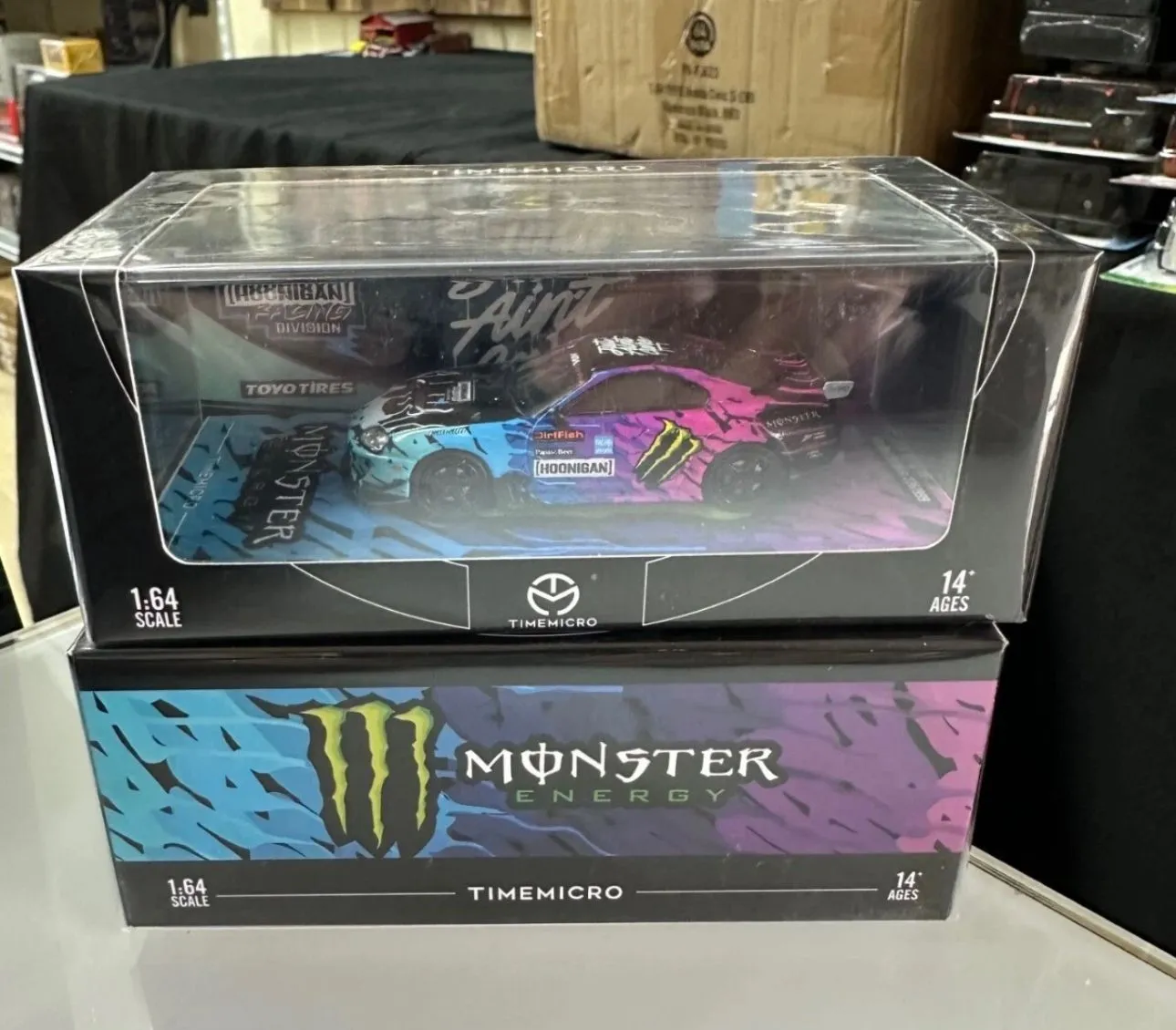 Product image for TOYOTA SUPRA A80Z MONSTER LIVERY HOONIGAN 1/64 DIECAST CAR BY TIME MICRO TM 999