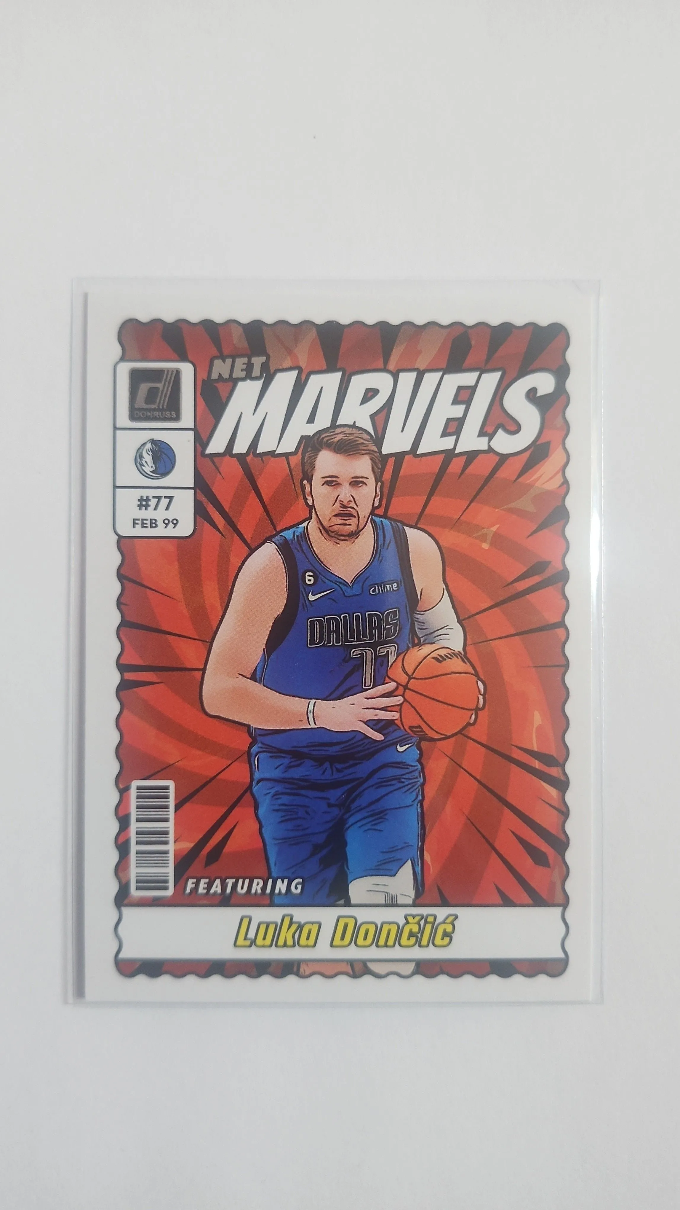 Product image for 2023-24 Panini Donruss - Net Marvels #7 Luka Dončić