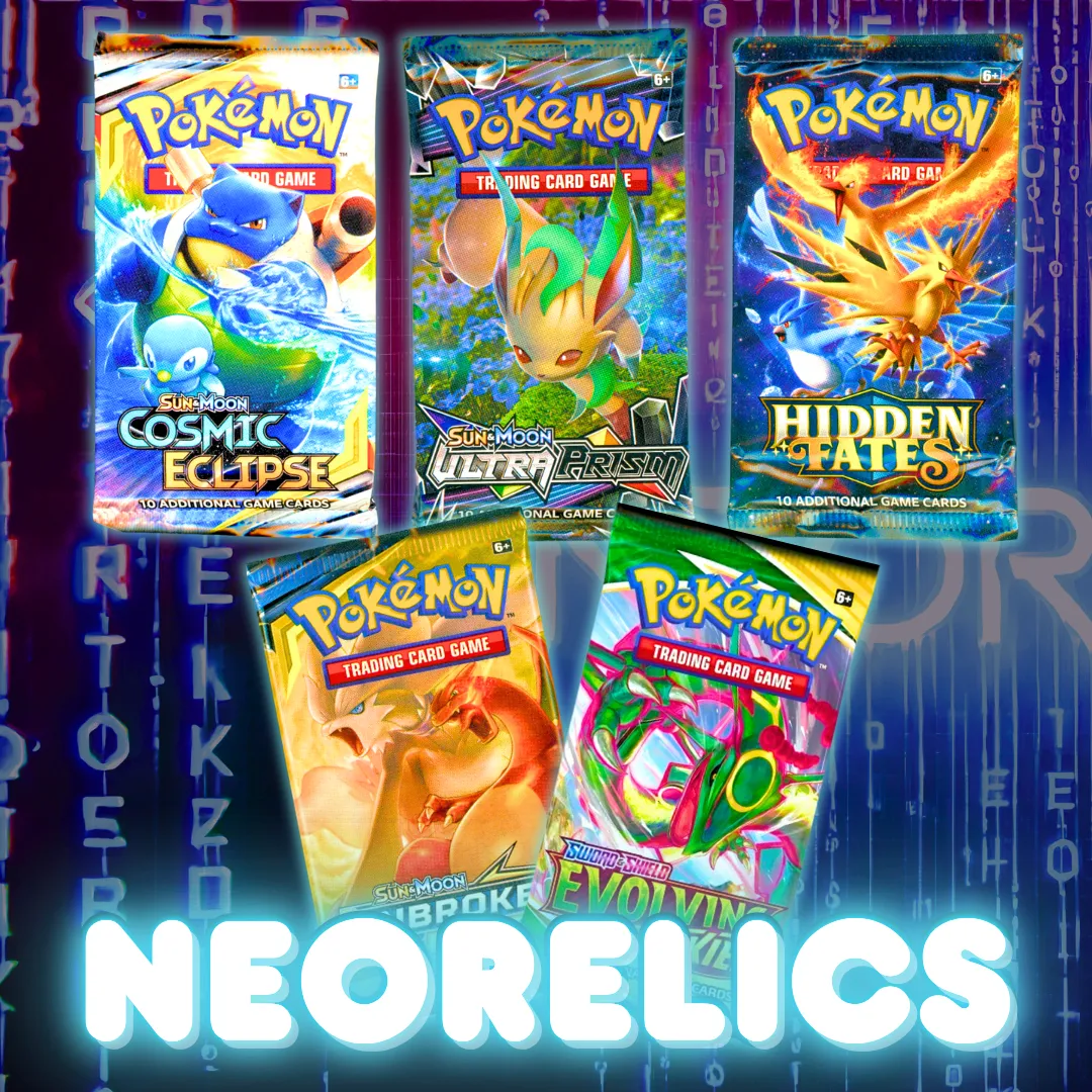 Product image for SMALL DEGEN BUNDLE: 1x Evolving Skies, 1x Hidden Fates,1x Unbroken Bonds, 1x Ultra Prism, 1x Cosmic Eclipse