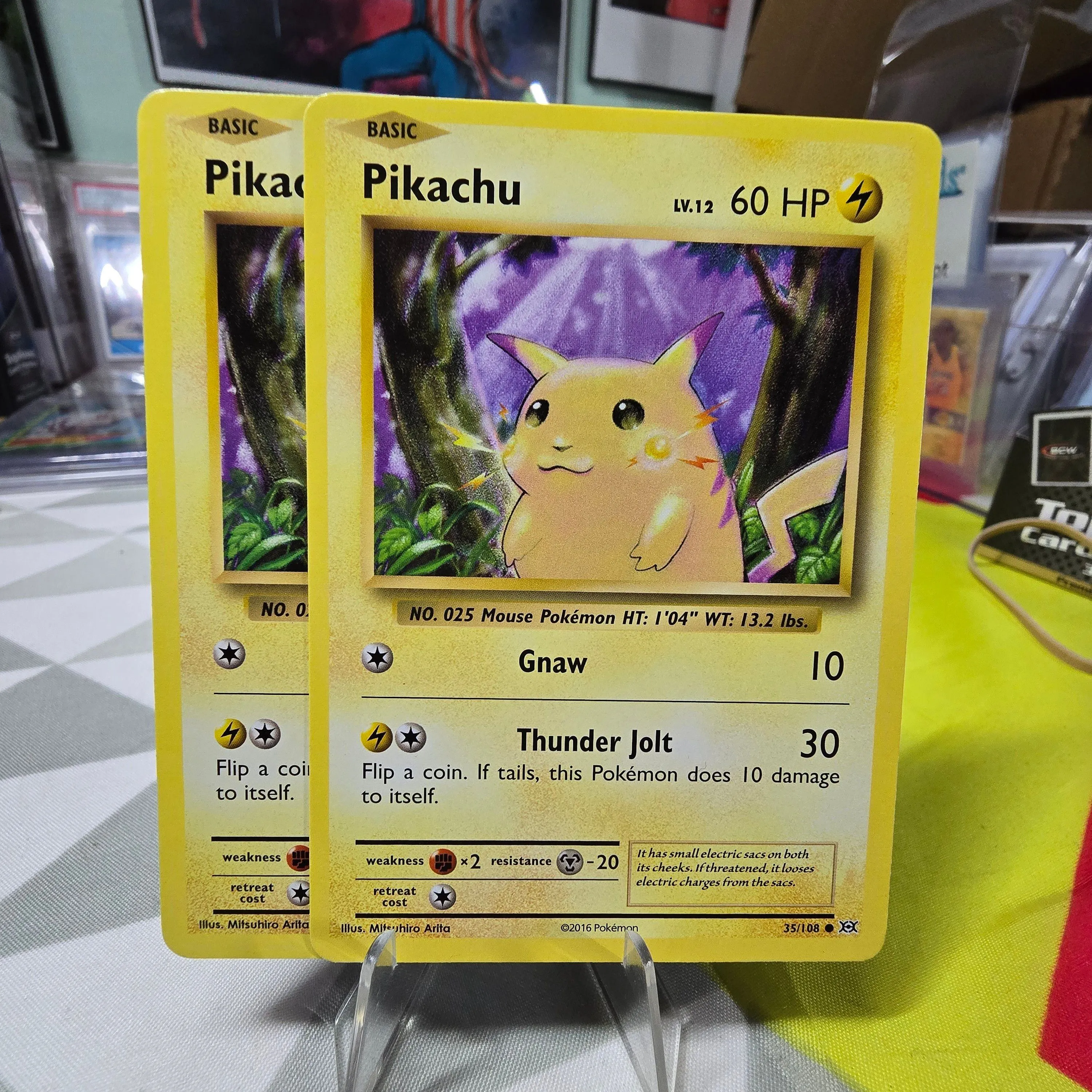 pikachu pokemon card 35/108 Amazon.com: Pokemon - Pikachu (35/108)
