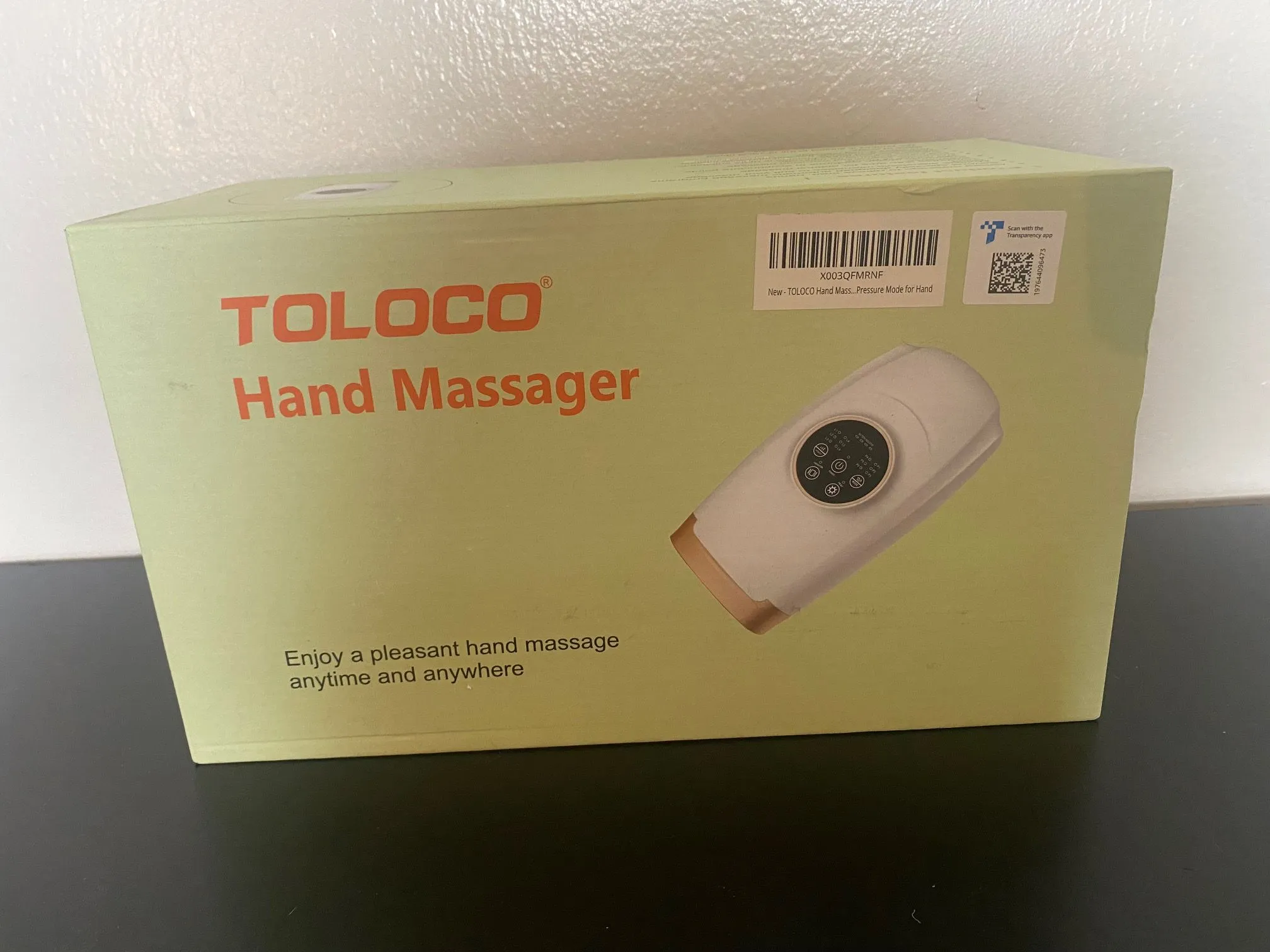 Product image for Hand Massager, NEW