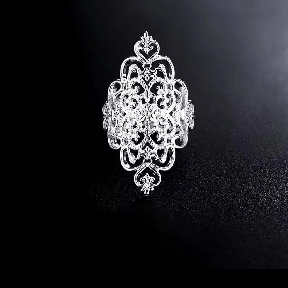 Product image for .925 SS Hollow ring