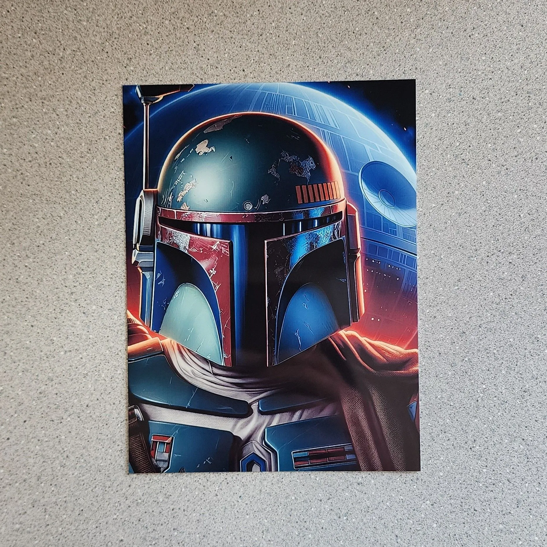 Product image for Boba Fett Metal Print