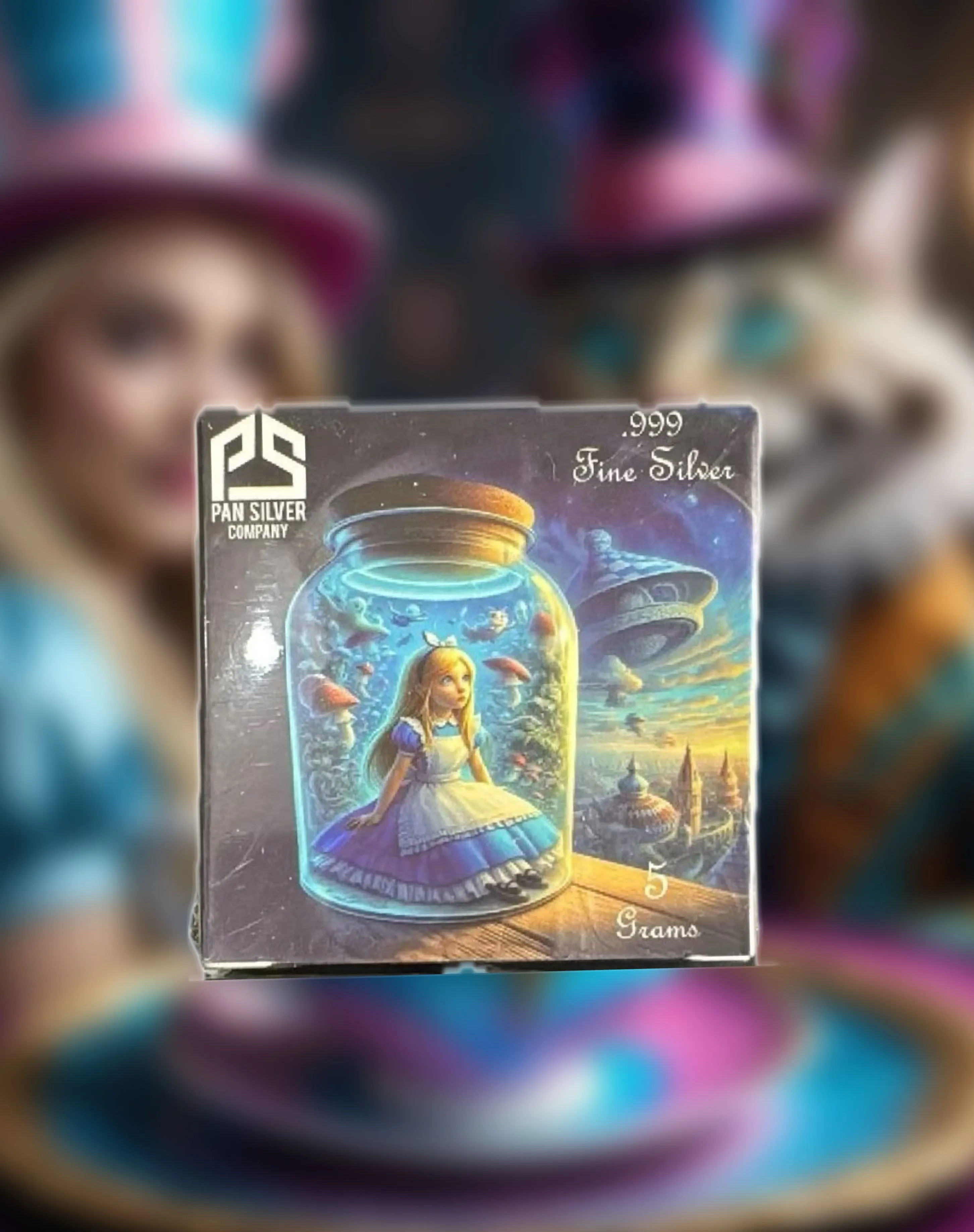 Product image for Alice in the jar- 5 gram silver