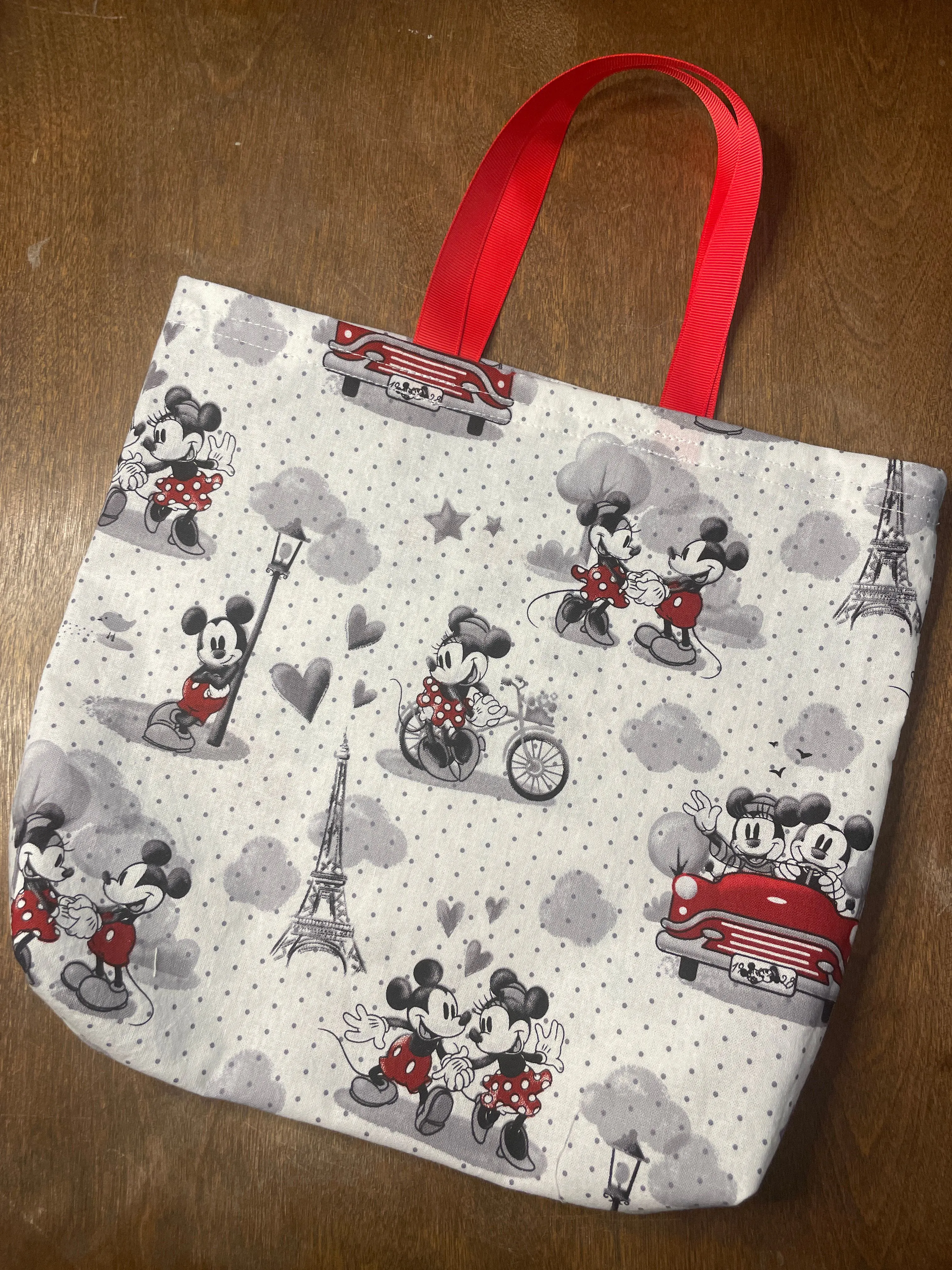 Product image for Reusable Bag (Mickey & Minnie in Paris)