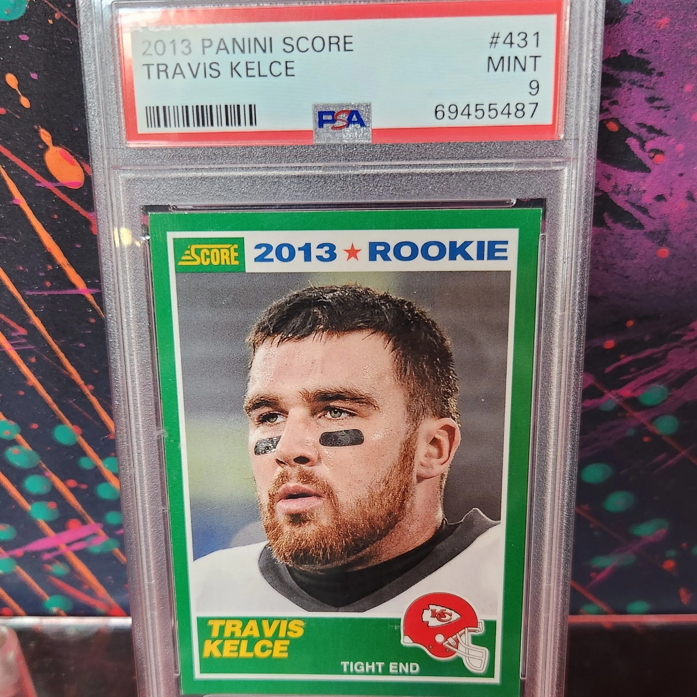 Product image for Travis Kelce RC PSA 9