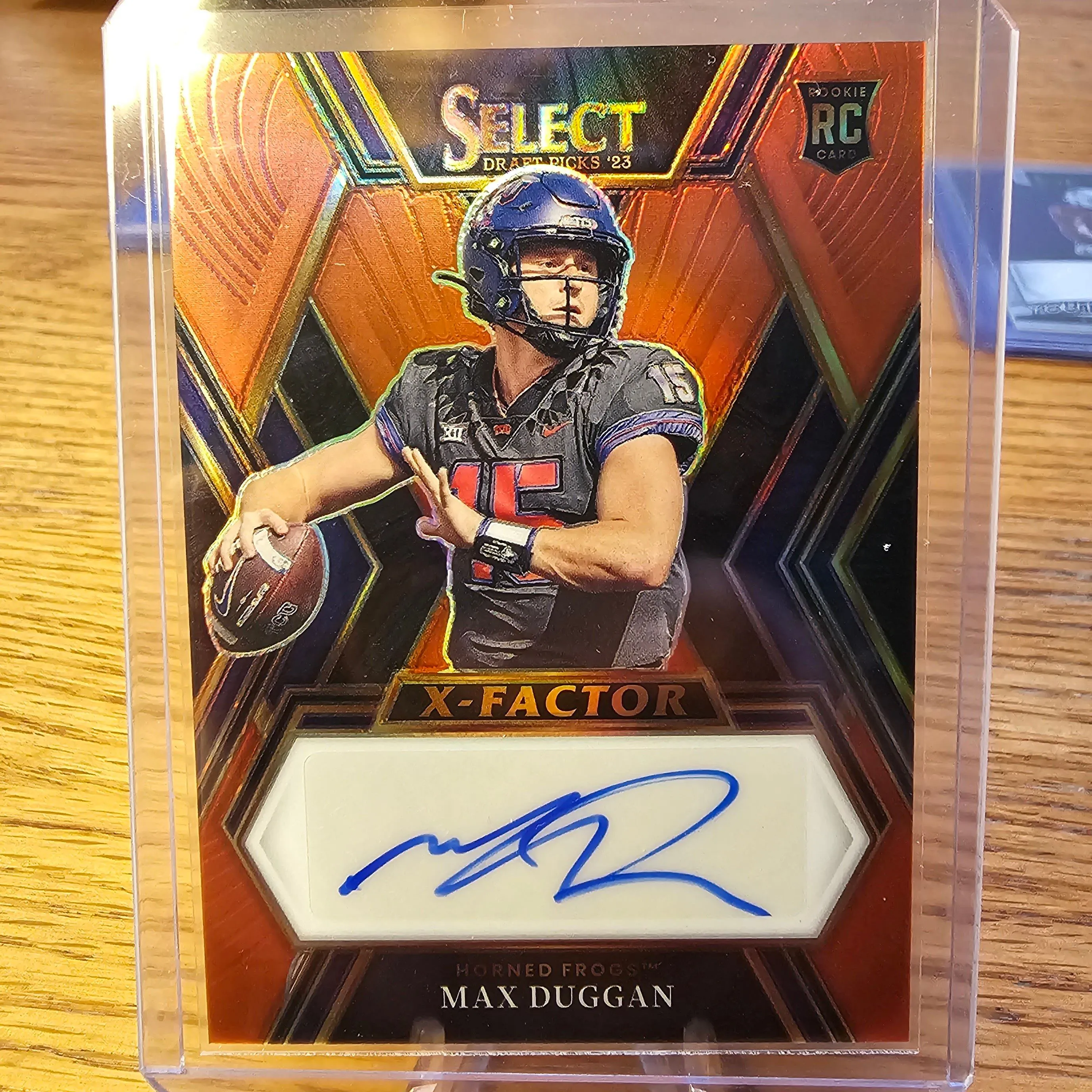 Product image for 2023 Select Max Duggan X-Factor RC Auto No. XS-MAX
