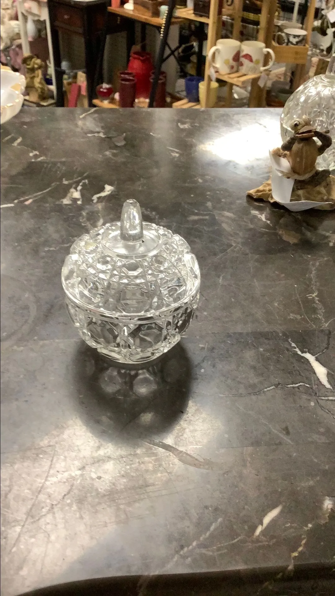 Product image for Glass trinket dish
