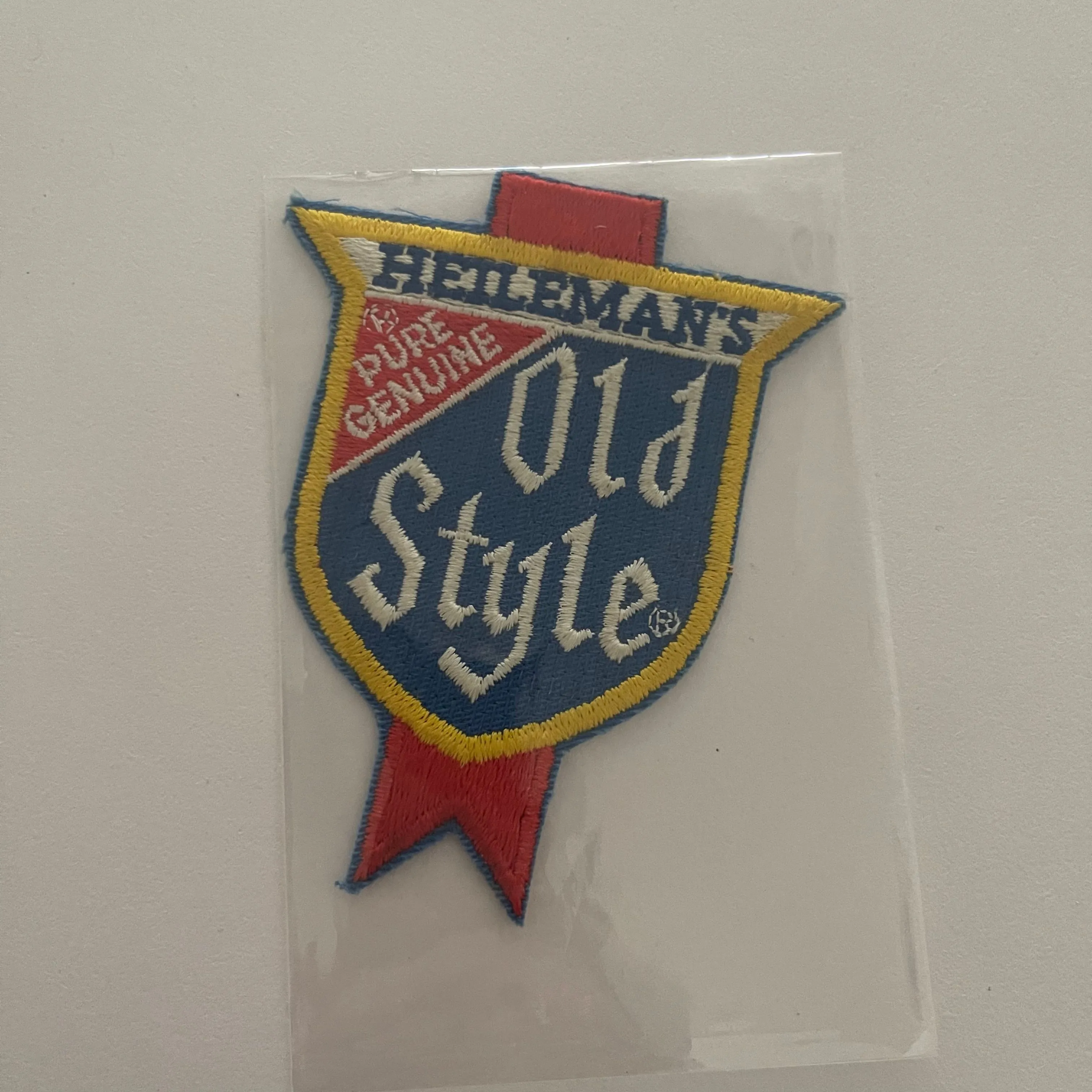 Product image for Vintage 1980s Old Style Beer Patch