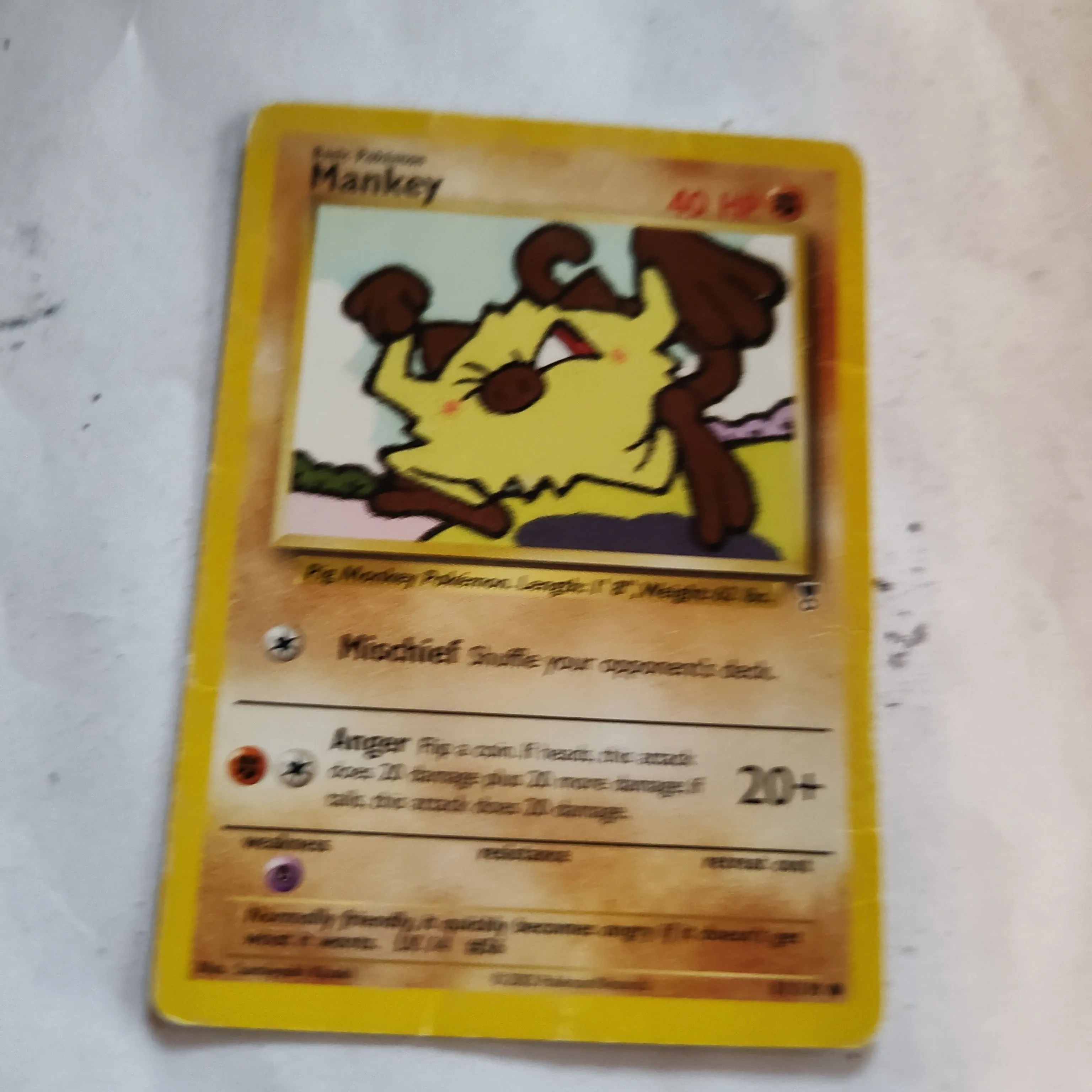 Product image for Pokemon Mankey 81/110