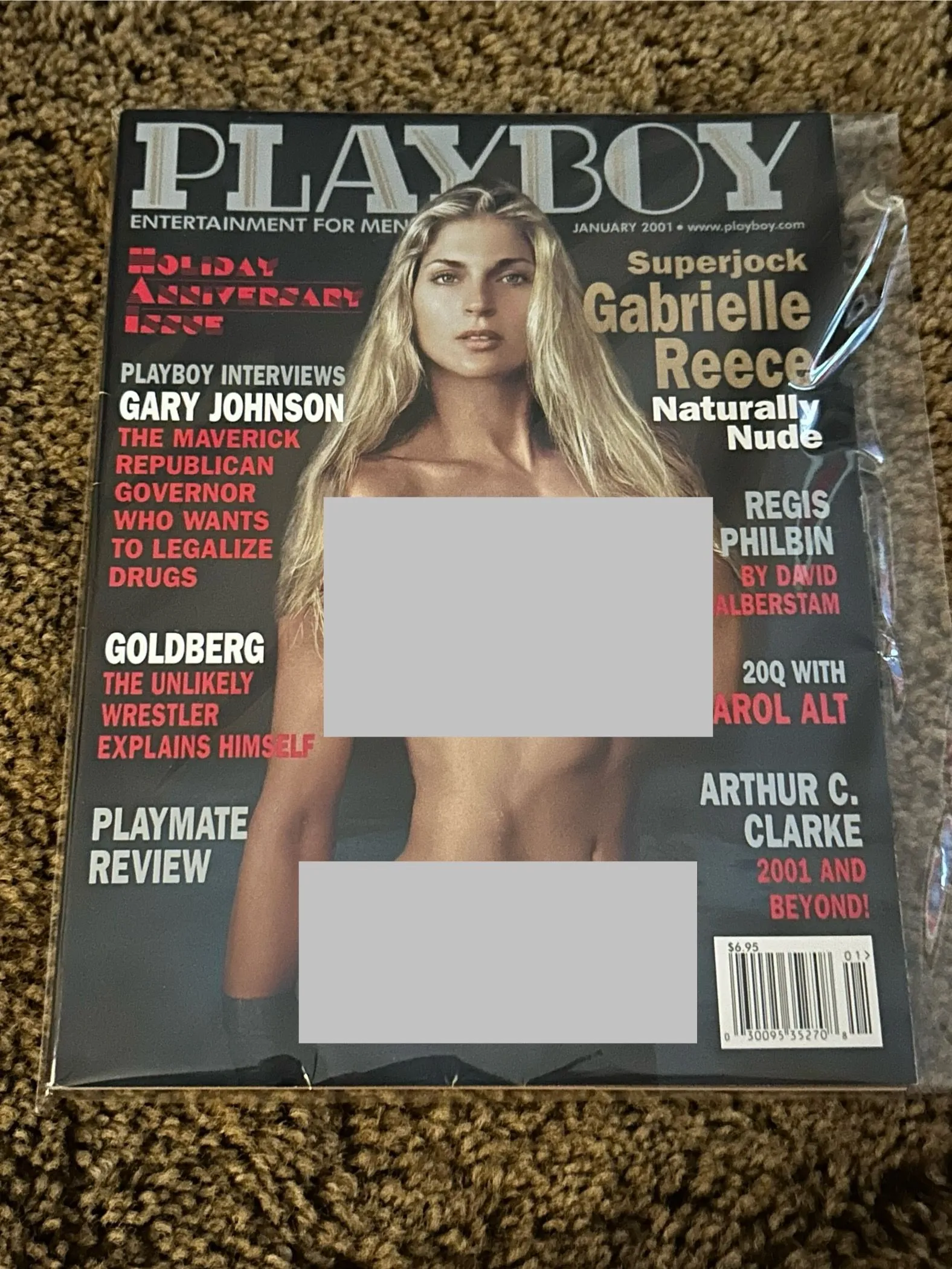 Product image for 0. $8 - Magazine: Gabrielle Reece | January 2001
