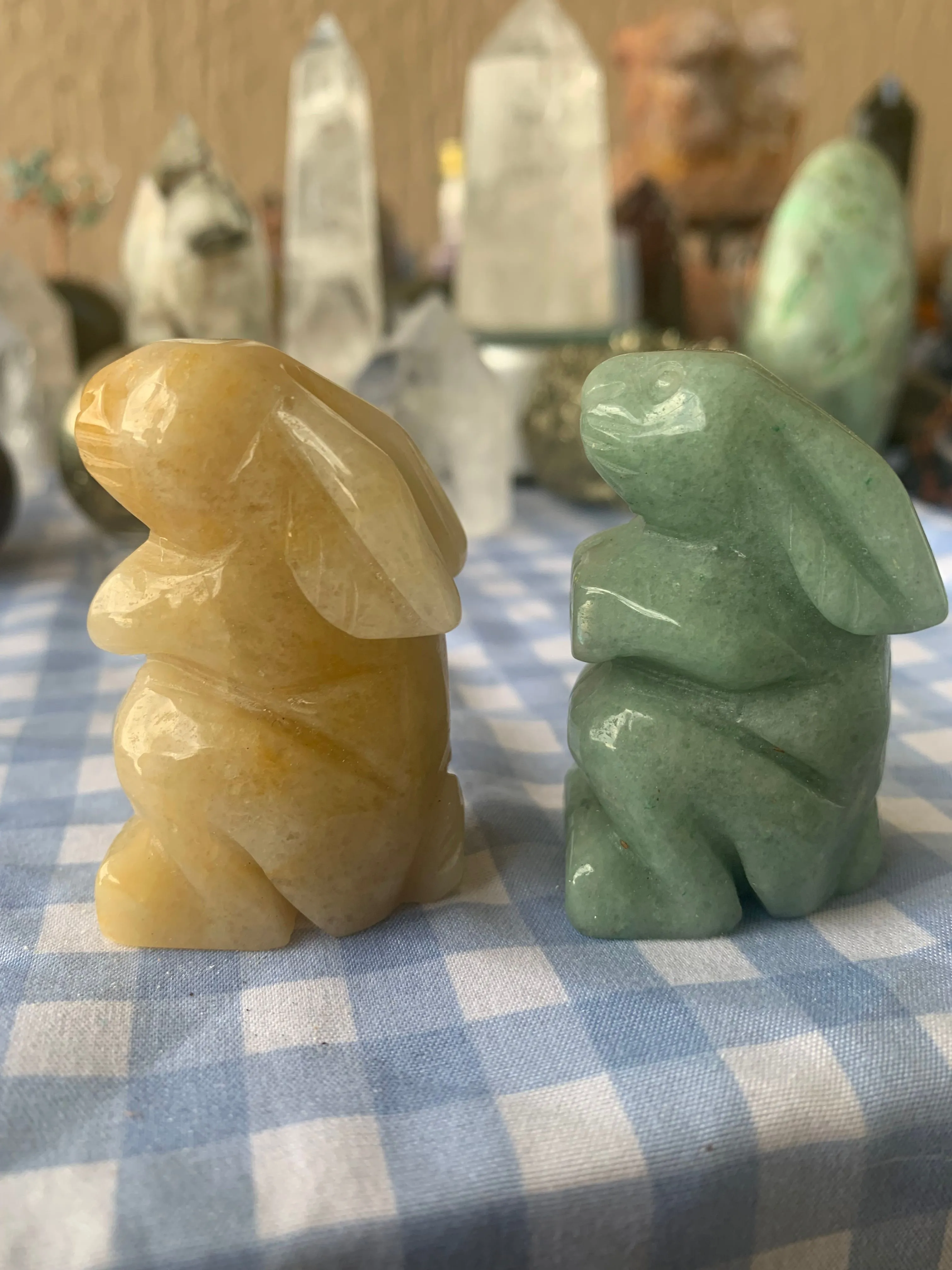 Product image for Yellow Aventurine Bunny