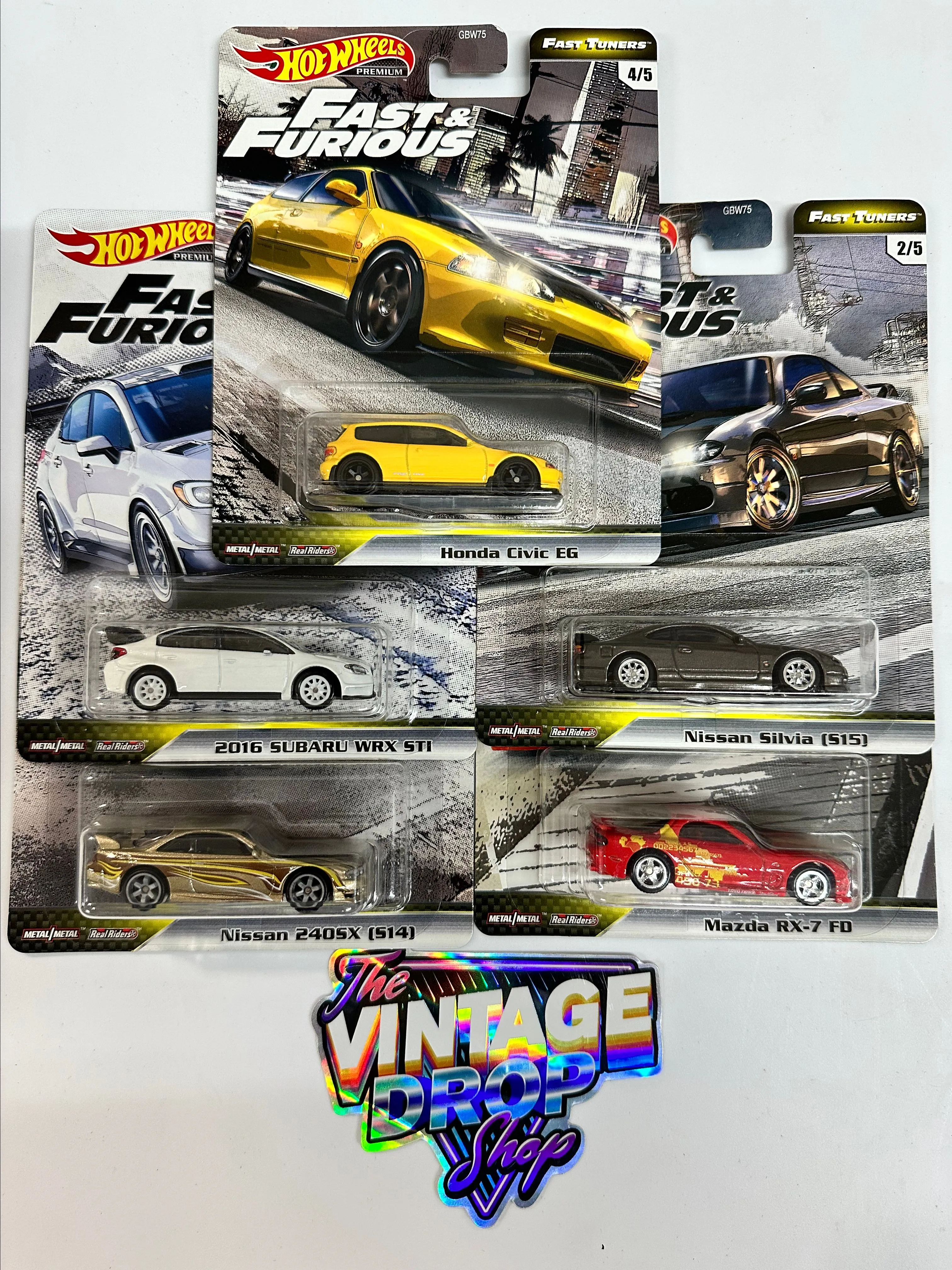 Product image for HOT WHEELS FNF FAST TUNERS SET